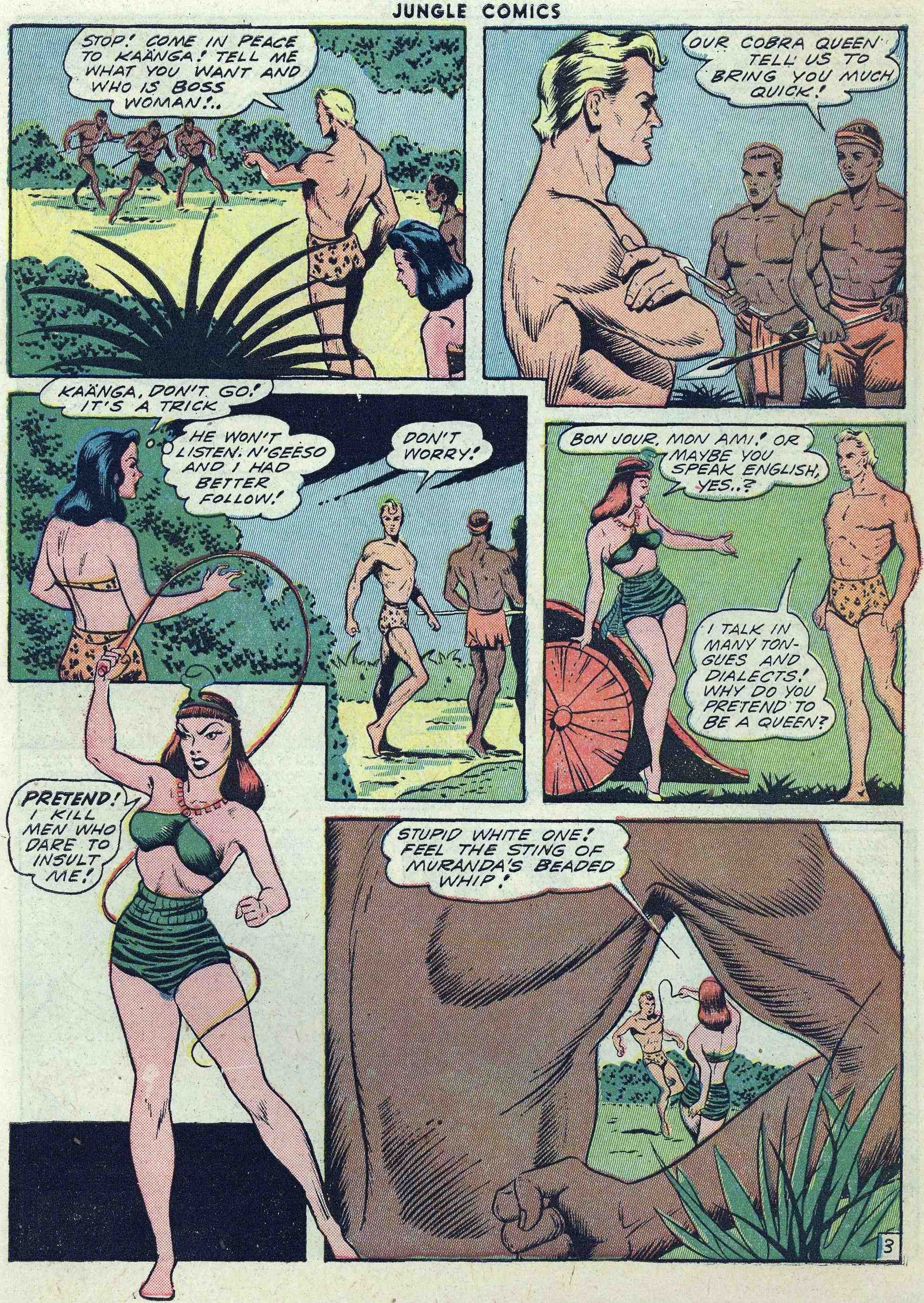 Read online Jungle Comics comic -  Issue #47 - 5
