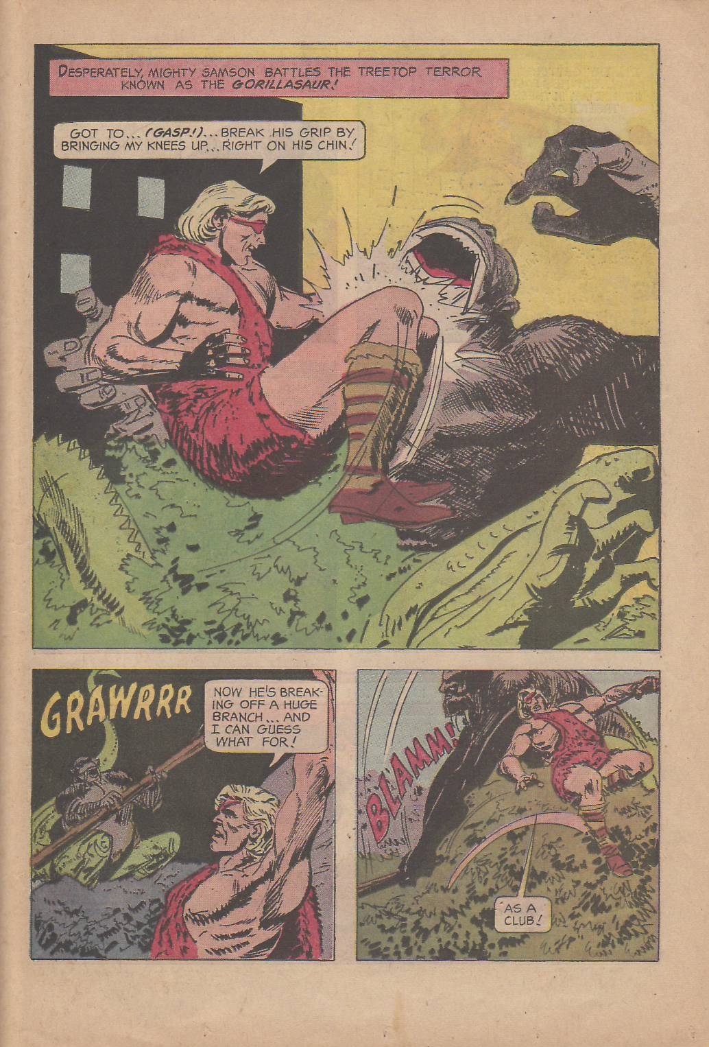 Read online Mighty Samson (1964) comic -  Issue #10 - 23