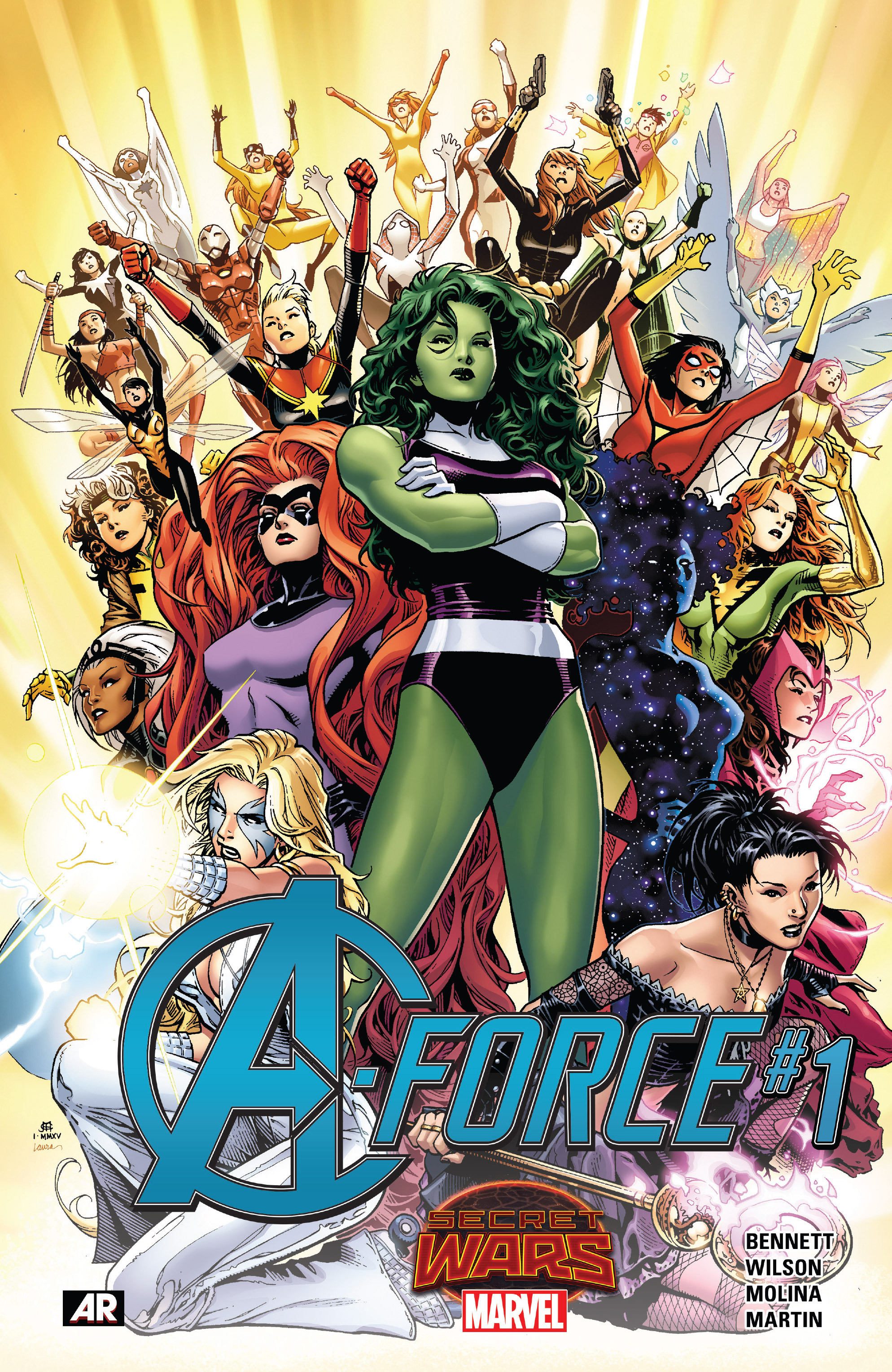 Read online A-Force (2015) comic -  Issue #1 - 1