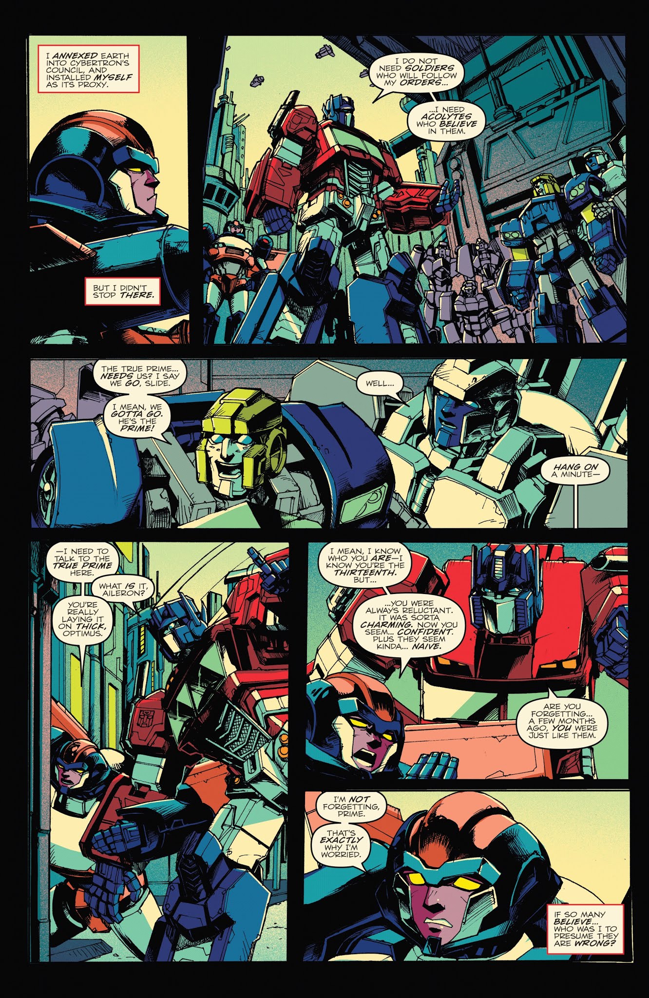 Read online Optimus Prime comic -  Issue #25 - 22