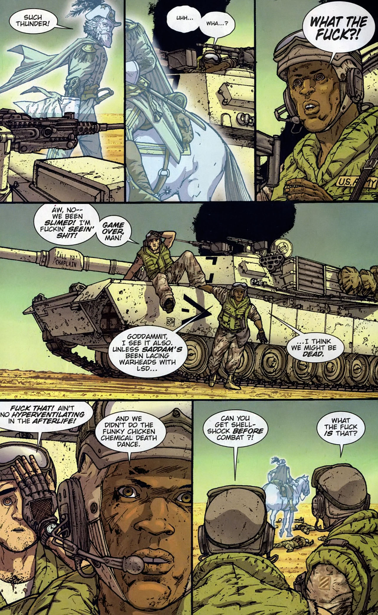 Read online The Haunted Tank comic -  Issue #1 - 8