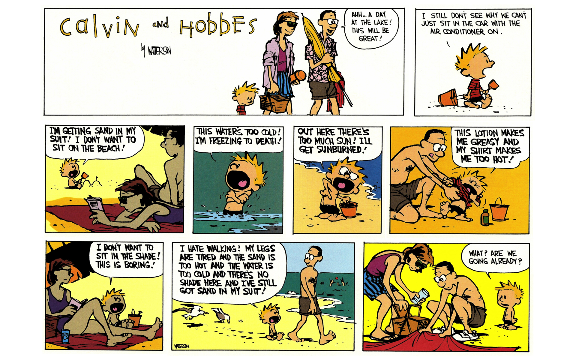 Read online Calvin and Hobbes comic -  Issue #5 - 144