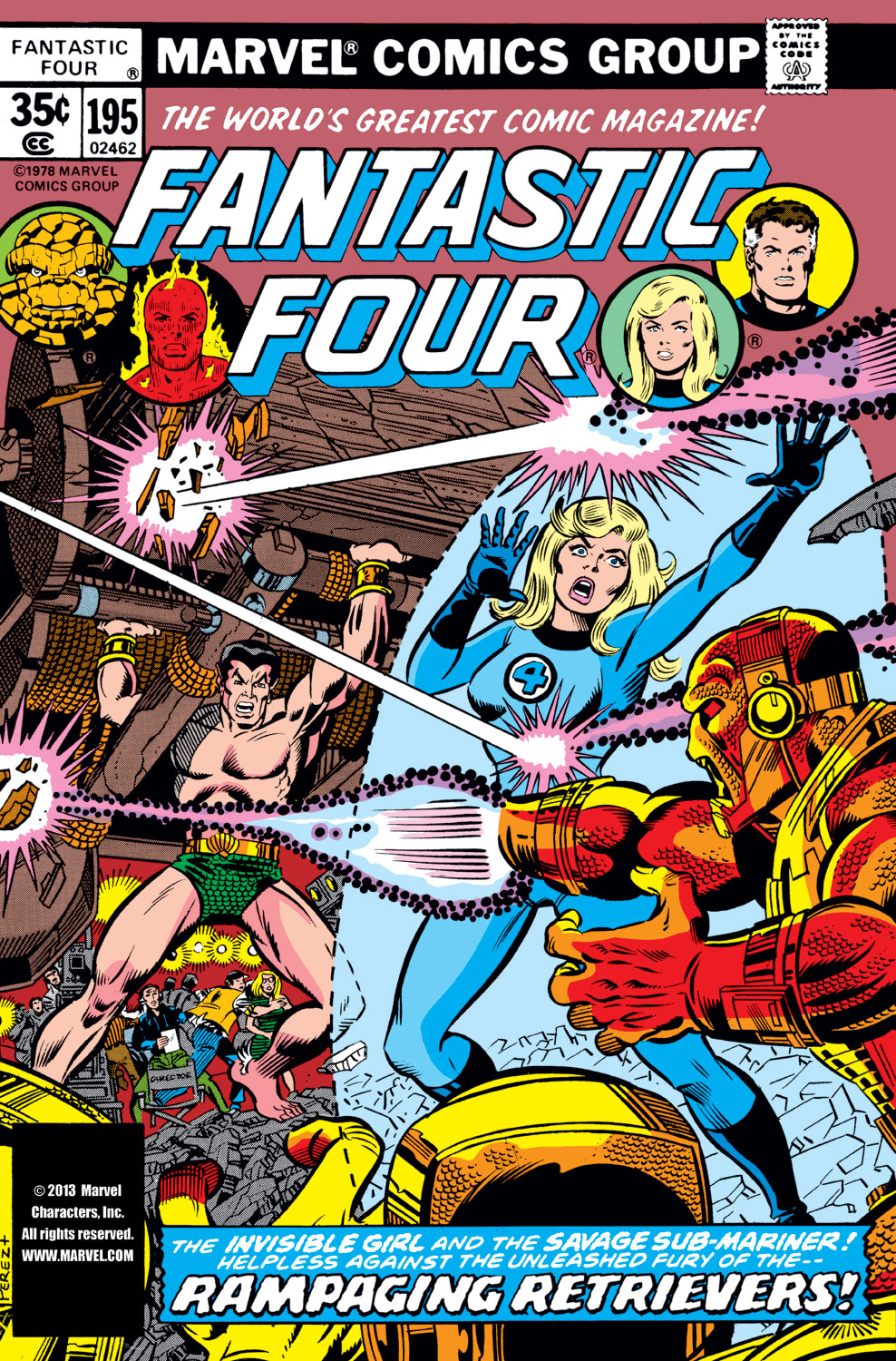 Read online Fantastic Four (1961) comic -  Issue #195 - 1