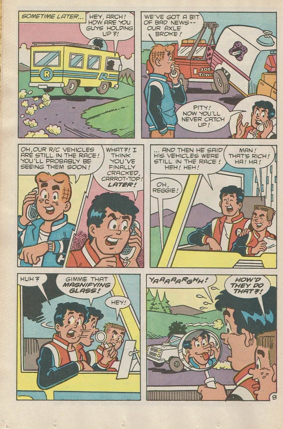 Read online Archie's R/C Racers comic -  Issue #8 - 14