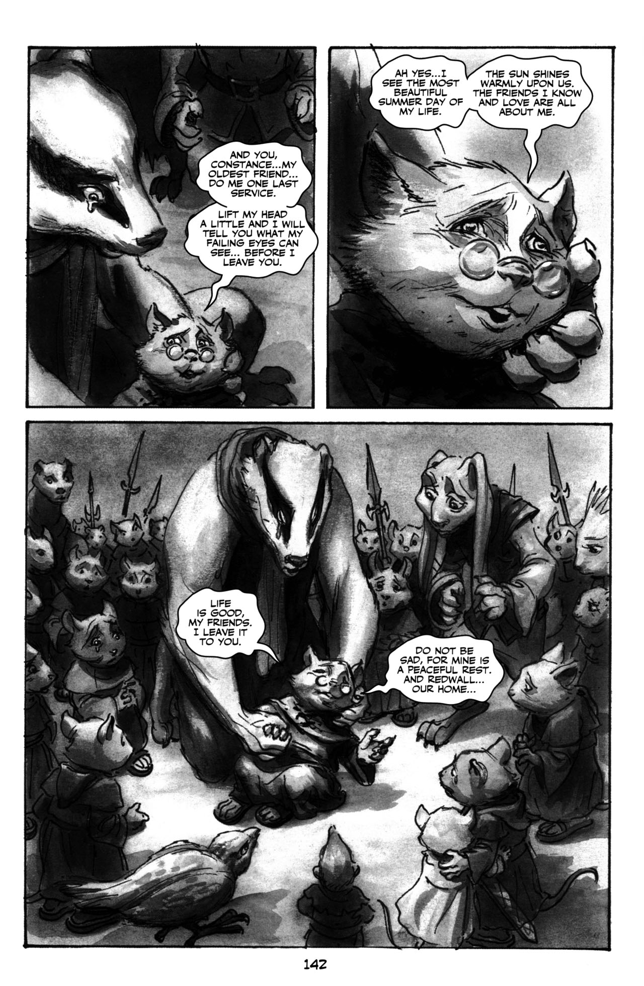 Read online Redwall: The Graphic Novel comic -  Issue # TPB - 146