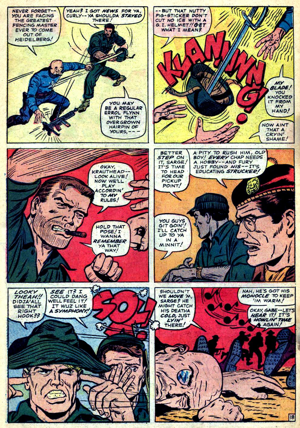 Read online Sgt. Fury comic -  Issue #22 - 26
