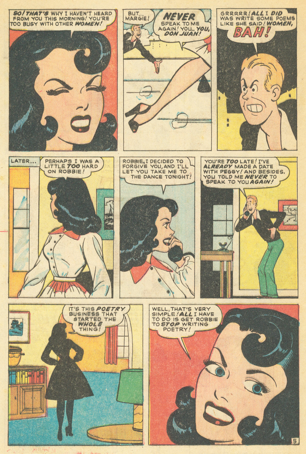 Read online Margie Comics comic -  Issue #45 - 33