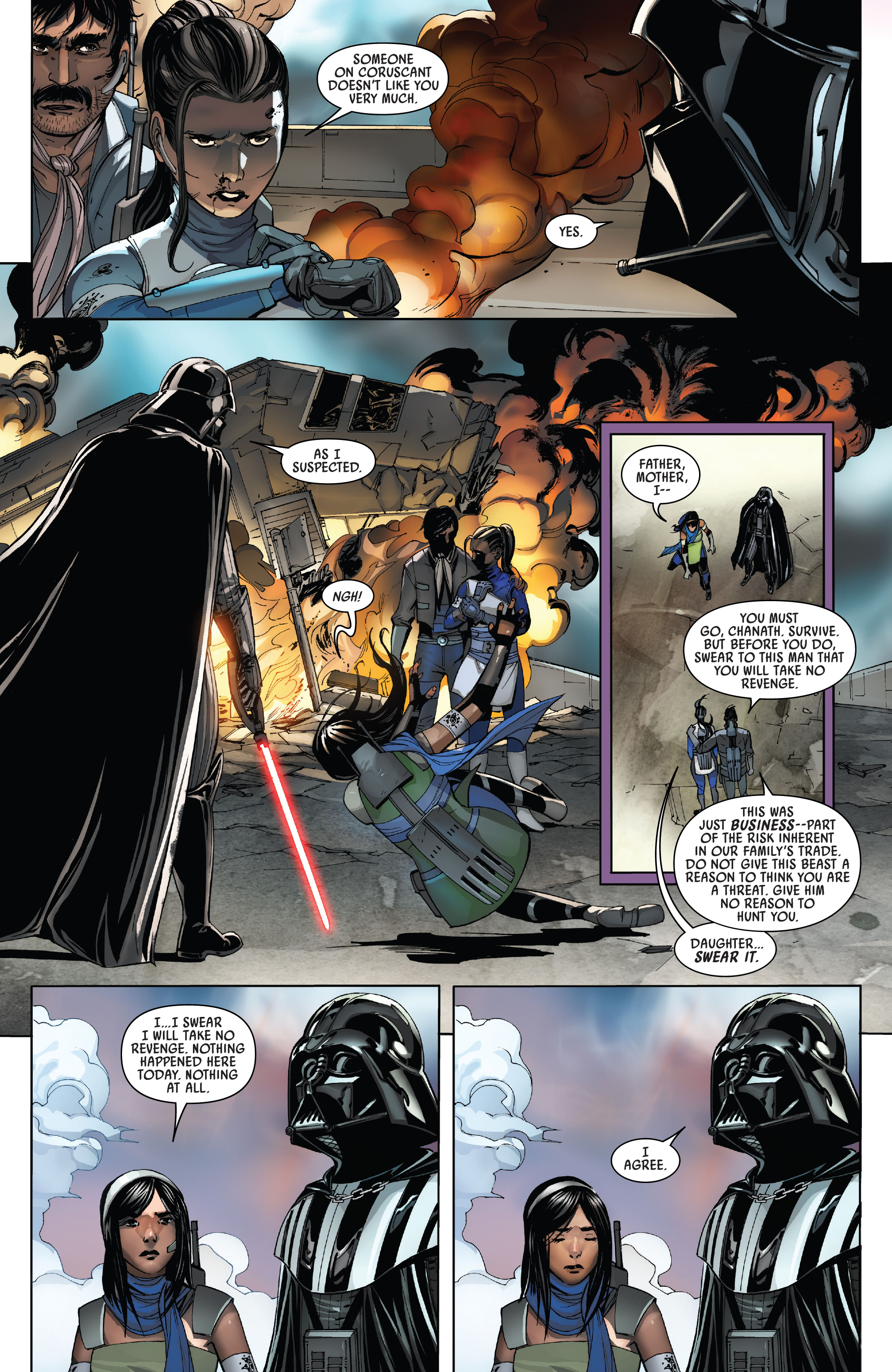 Read online Star Wars: Darth Vader by Charles Soule Omnibus comic -  Issue # TPB (Part 3) - 23