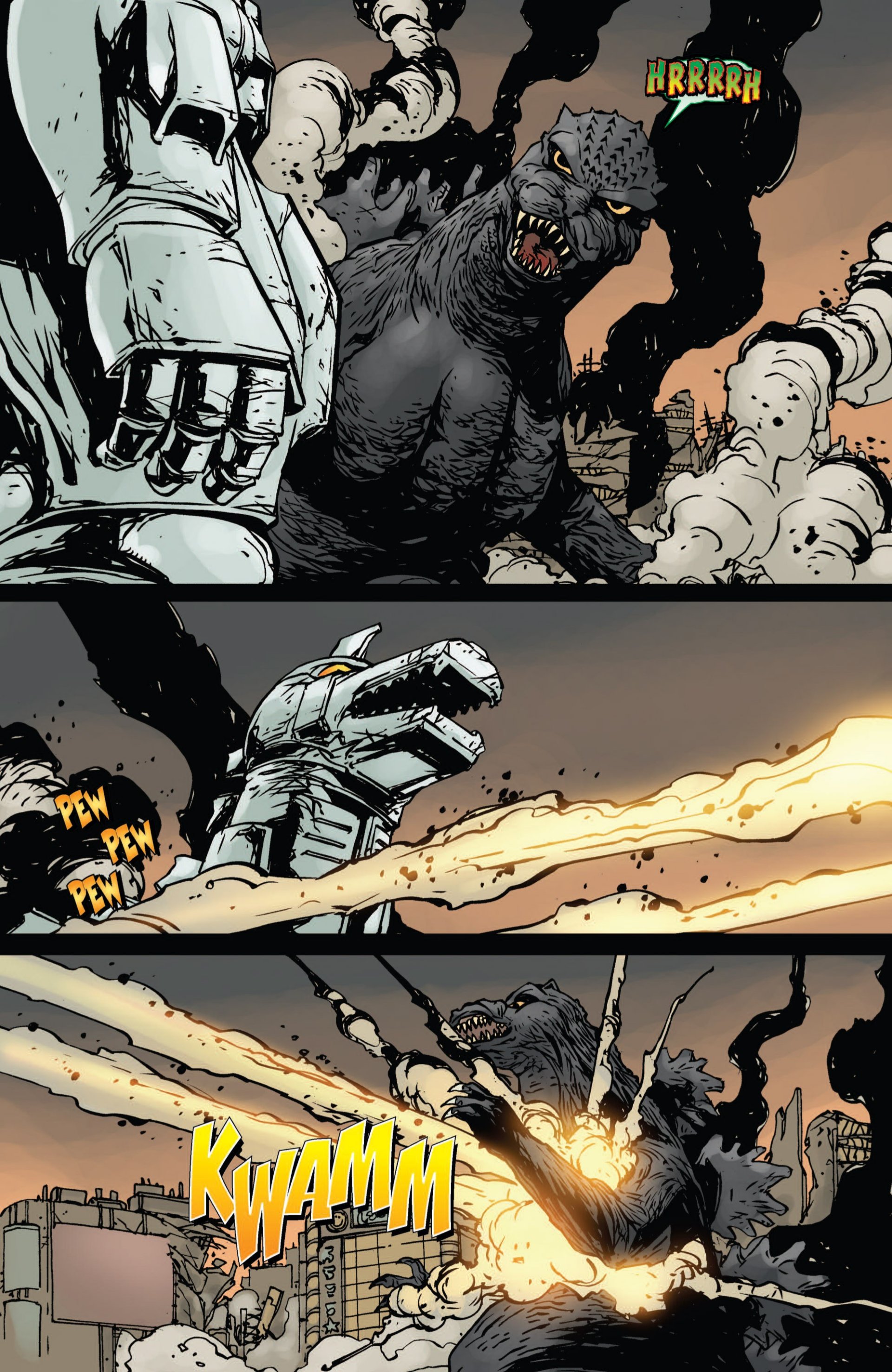 Read online Godzilla: Gangsters and Goliaths comic -  Issue # Full - 112