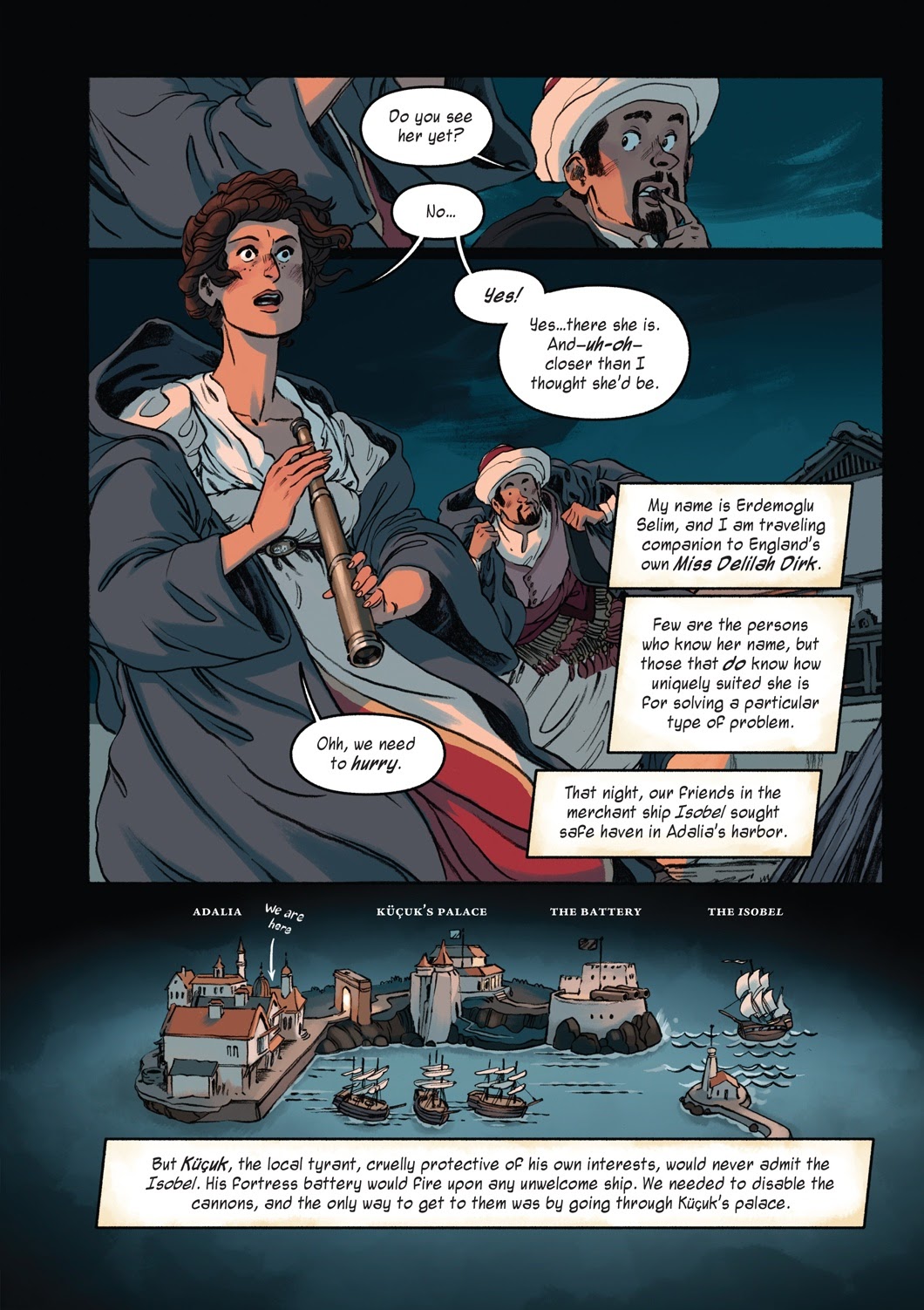 Read online Delilah Dirk and the Pillars of Hercules comic -  Issue # TPB (Part 1) - 6