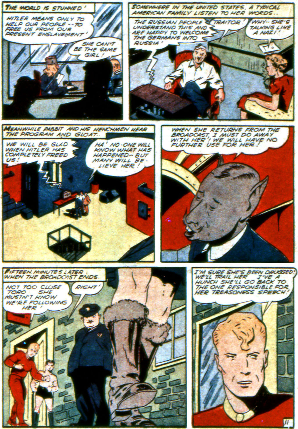 Read online The Human Torch (1940) comic -  Issue #12 - 32