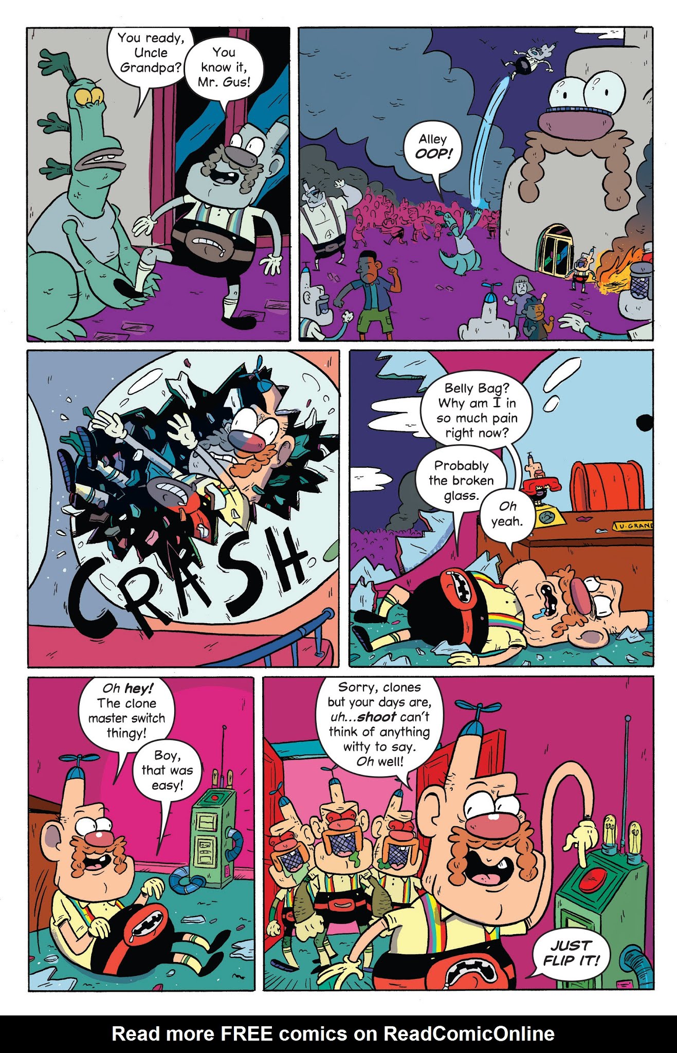 Read online Uncle Grandpa in Uncle Grandpaland comic -  Issue # TPB - 112