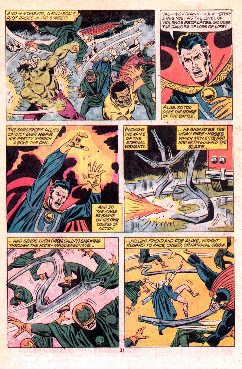 Read online The Defenders (1972) comic -  Issue #22 - 18