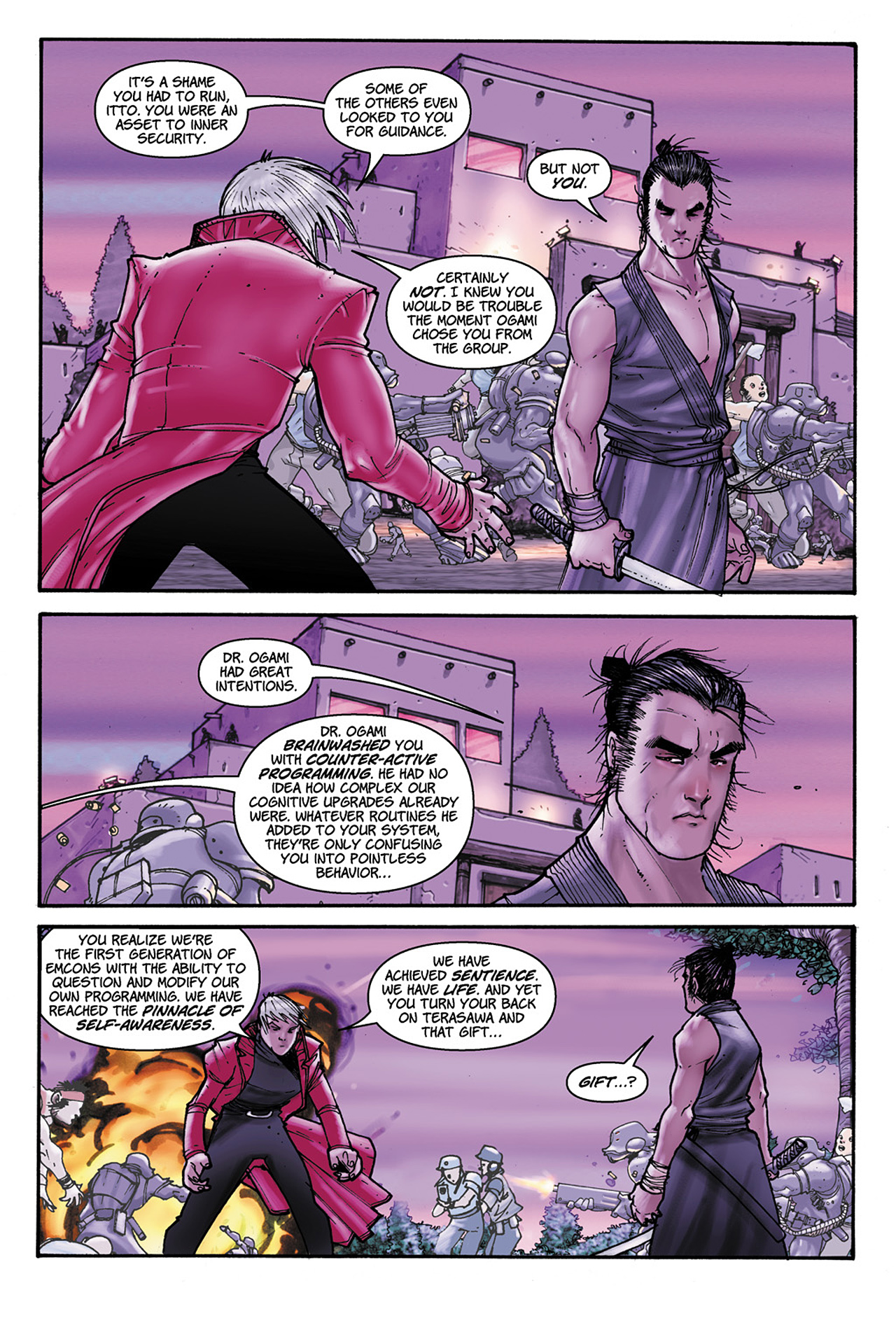 Read online Lone Wolf 2100 comic -  Issue # TPB 1 - 95