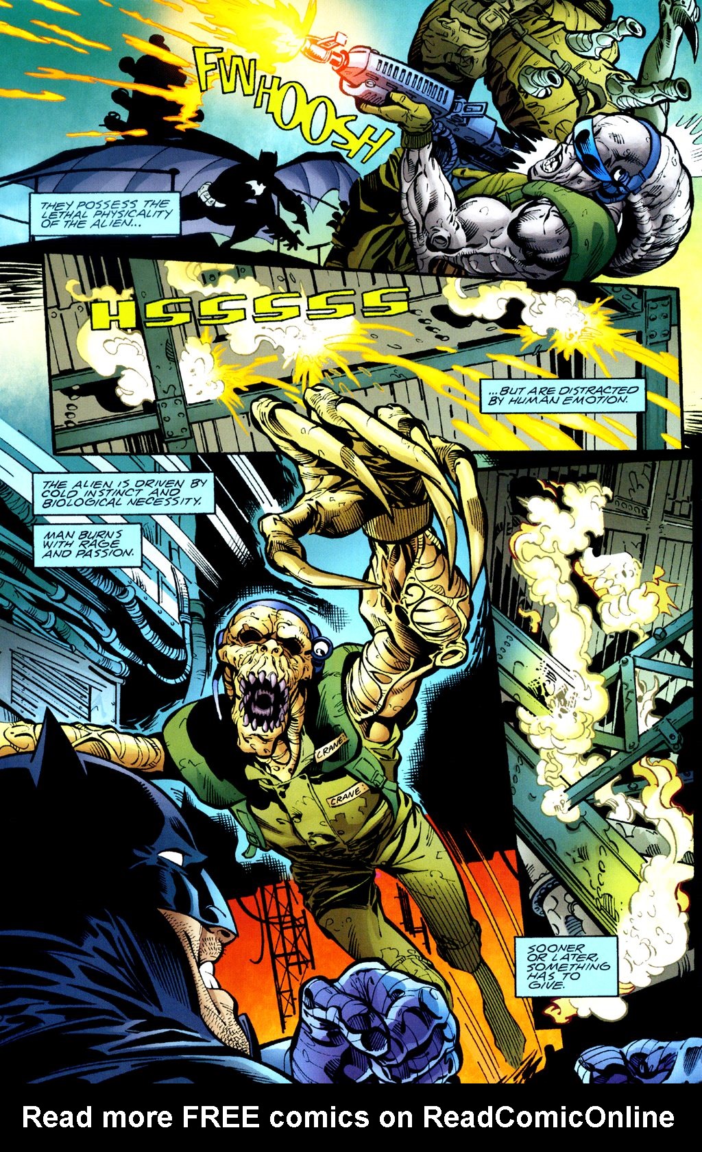 Read online Batman/Aliens II comic -  Issue #3 - 21
