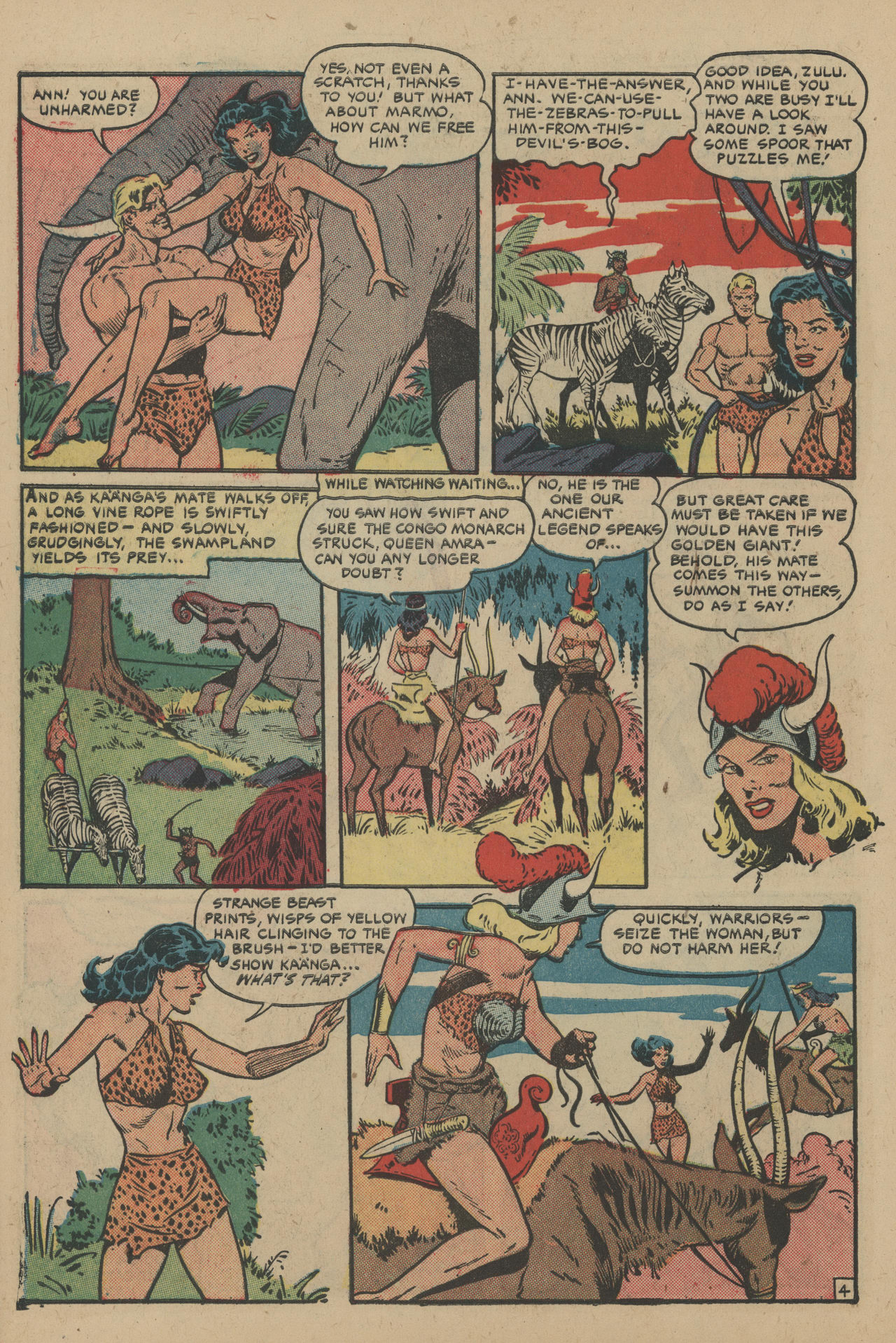 Read online Jungle Comics comic -  Issue #133 - 6