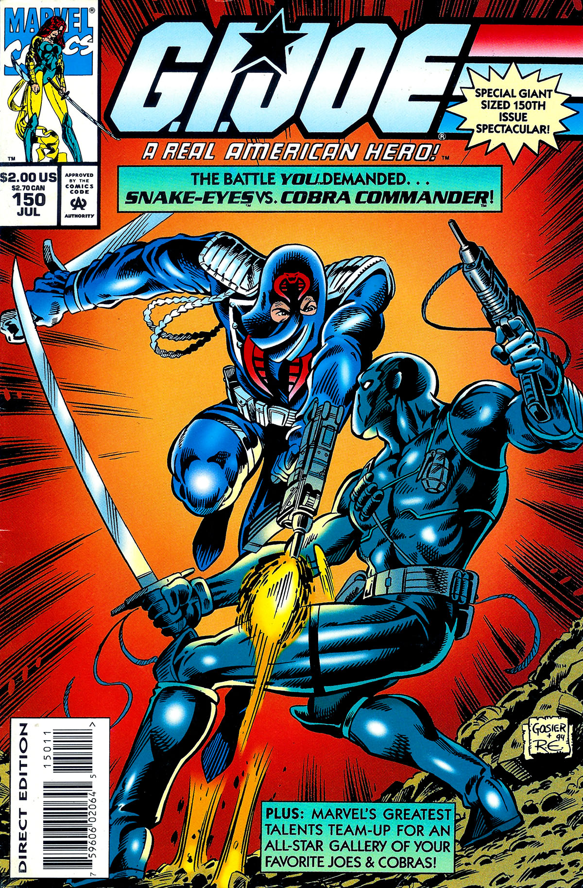 Read online G.I. Joe: A Real American Hero comic -  Issue #150 - 1
