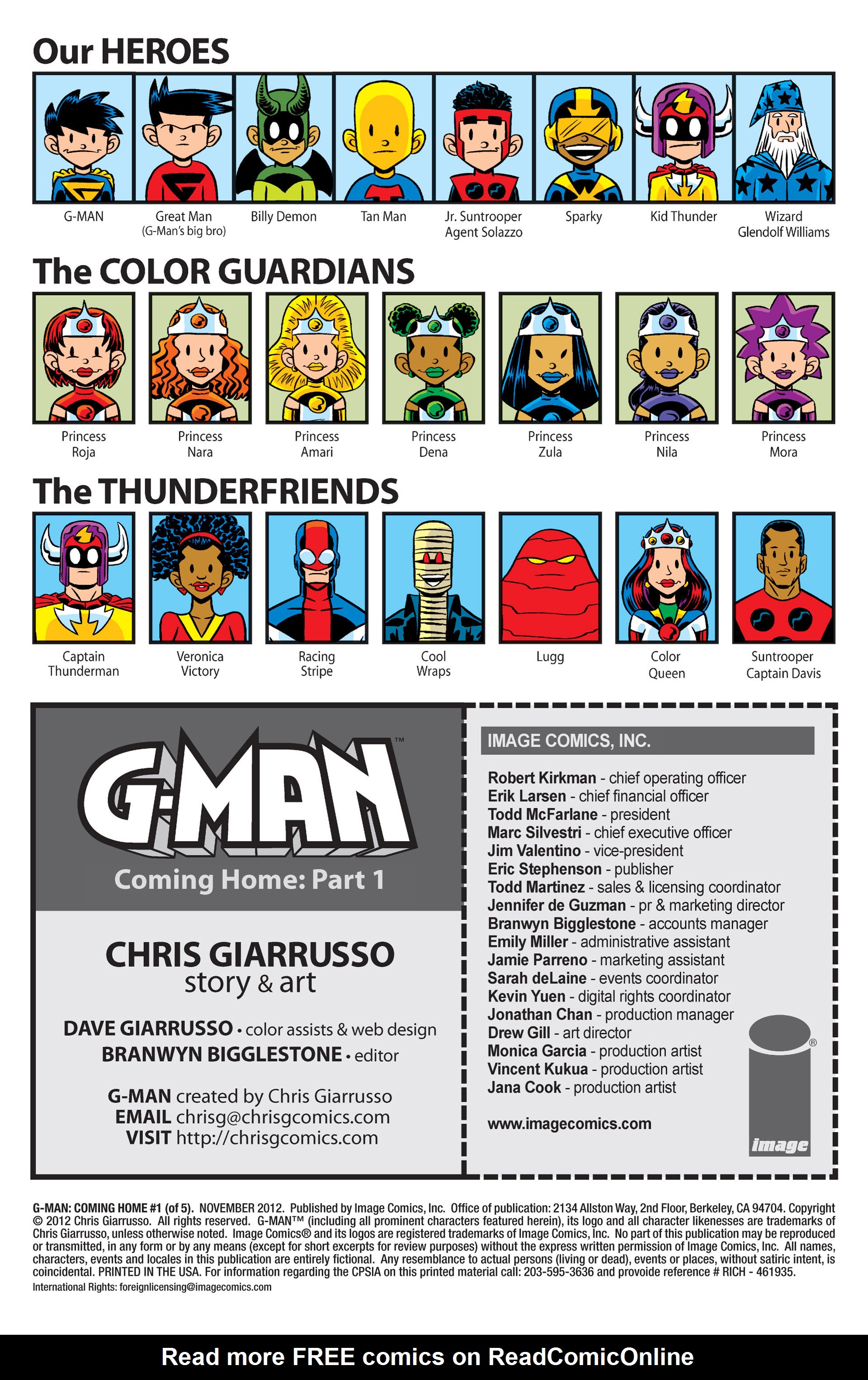 Read online G-Man: Coming Home comic -  Issue #1 - 2