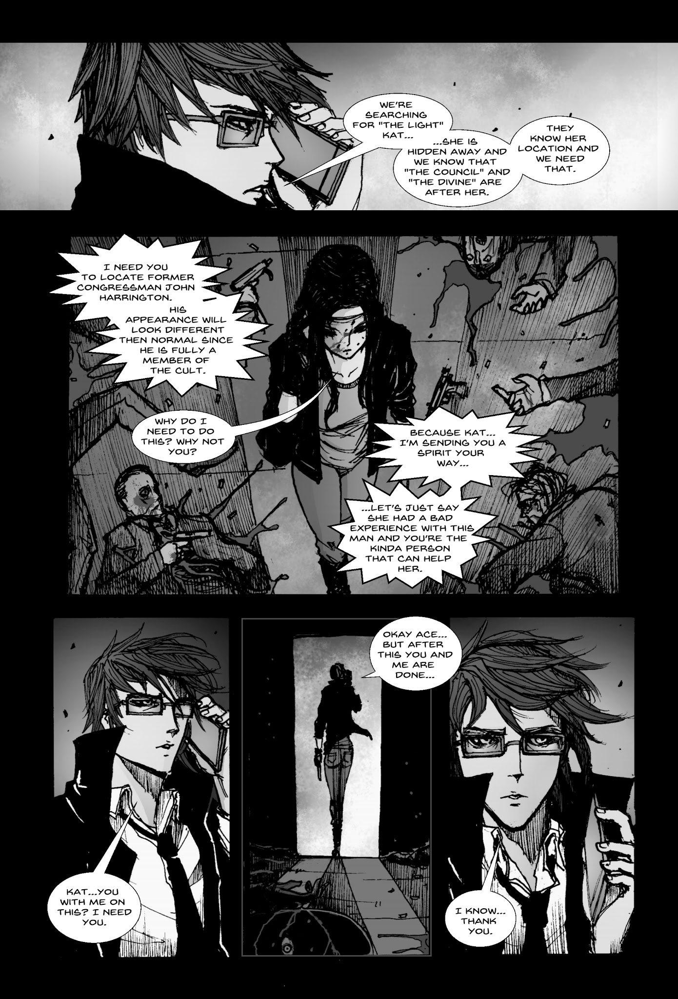 Read online Hollow Girl Vs. Demons comic -  Issue #1 - 36