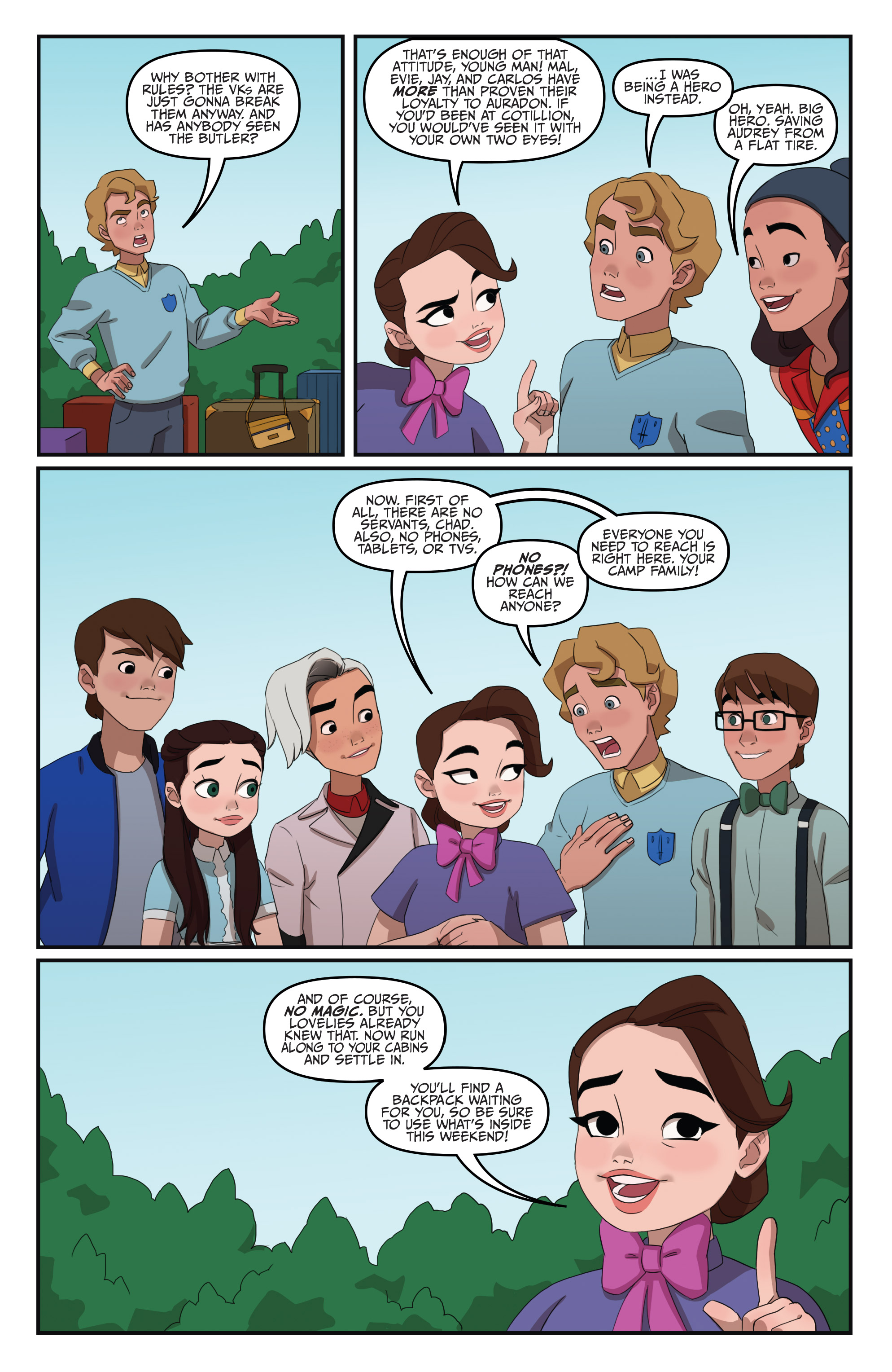 Read online Descendants: Twisted Field Trip comic -  Issue # Full - 9
