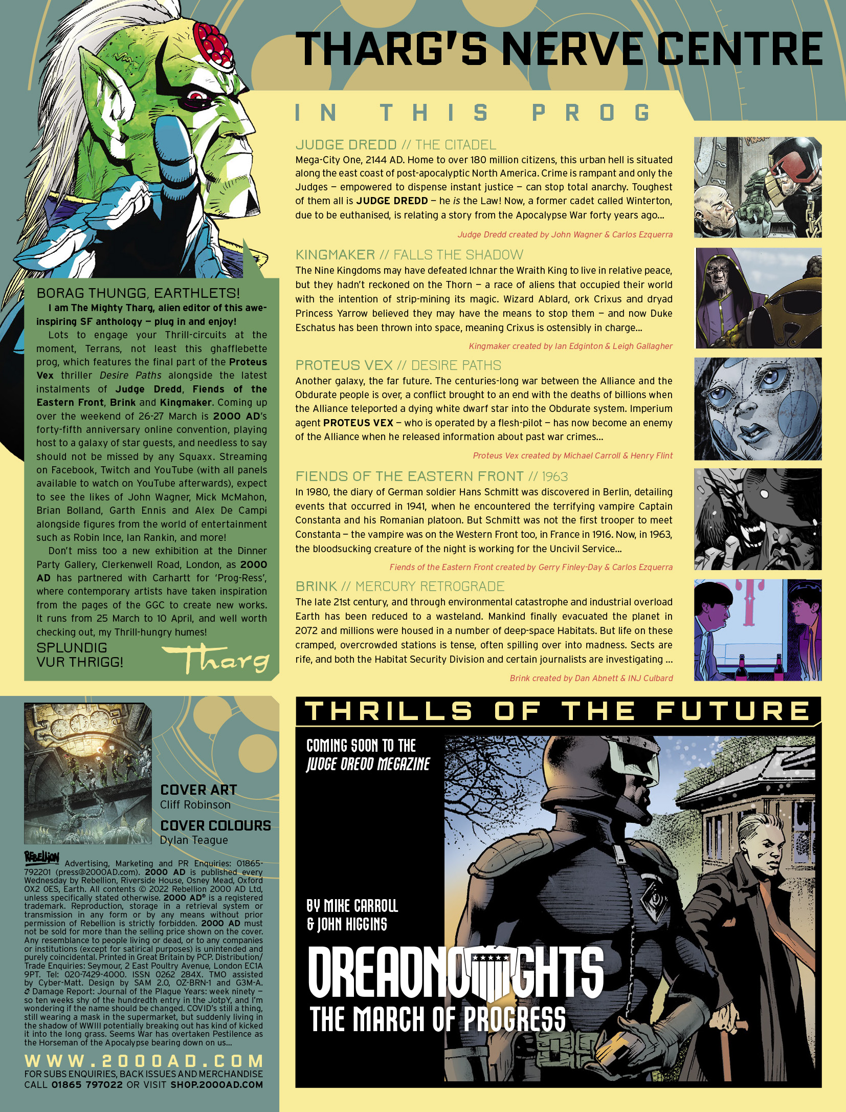 Read online 2000 AD comic -  Issue #2274 - 2