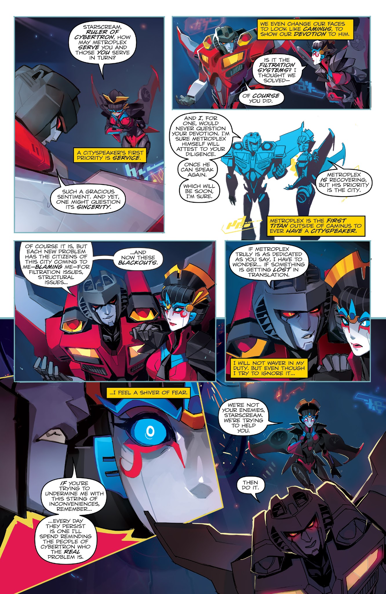 Read online The Transformers: Windblade (2018) comic -  Issue # TPB - 12