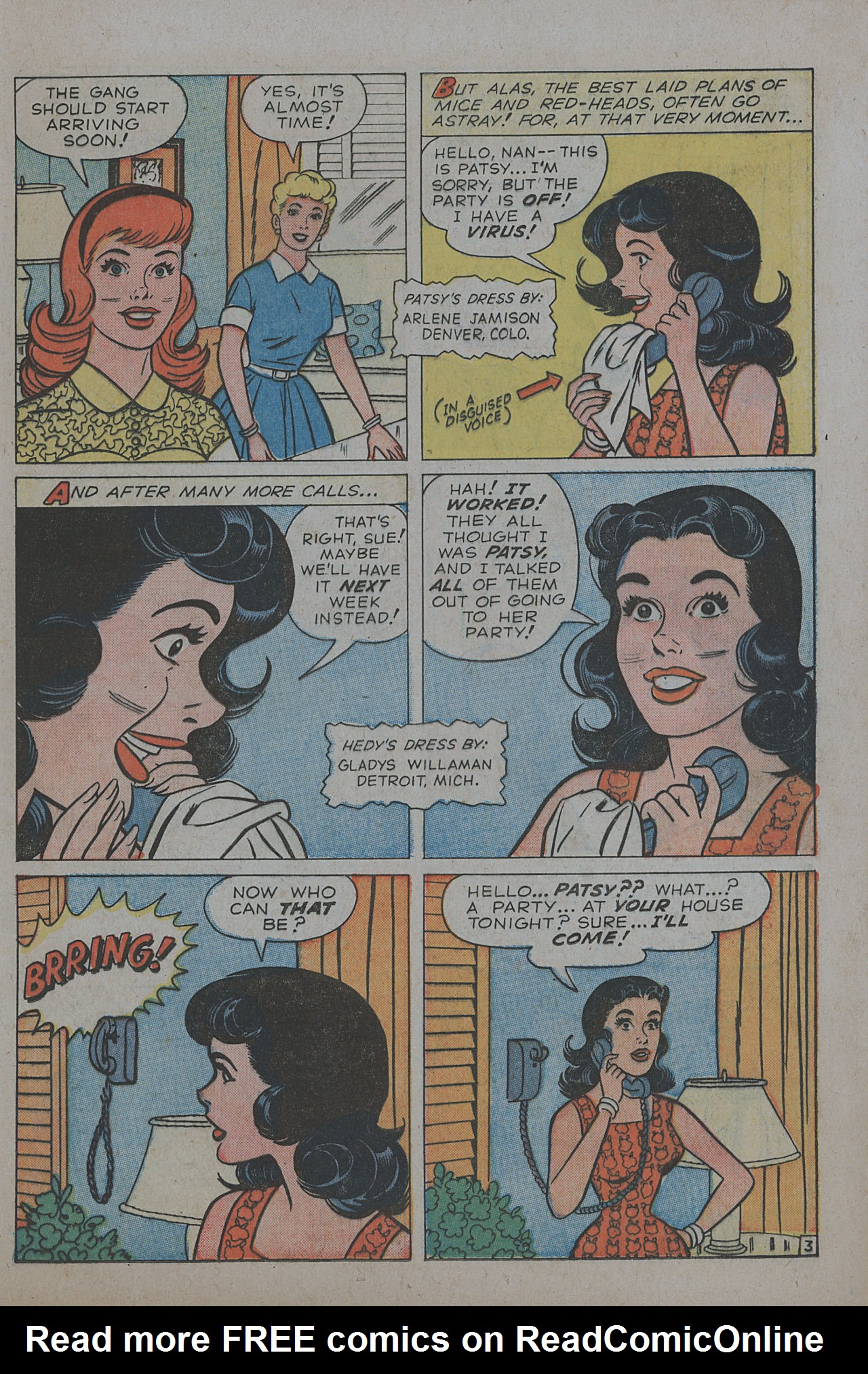 Read online Patsy and Hedy comic -  Issue #67 - 13