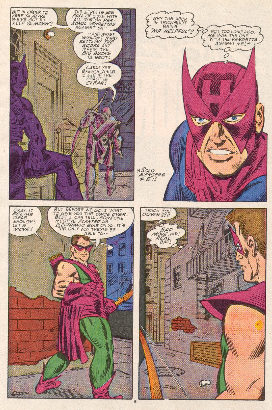 Read online Avengers Spotlight comic -  Issue #24 - 6