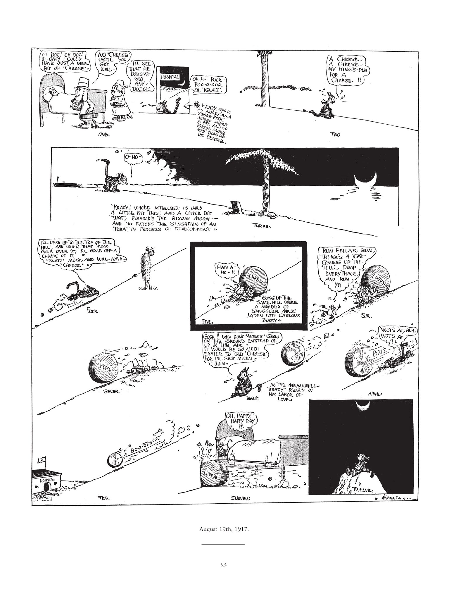Read online Krazy & Ignatz comic -  Issue # TPB 1 - 93