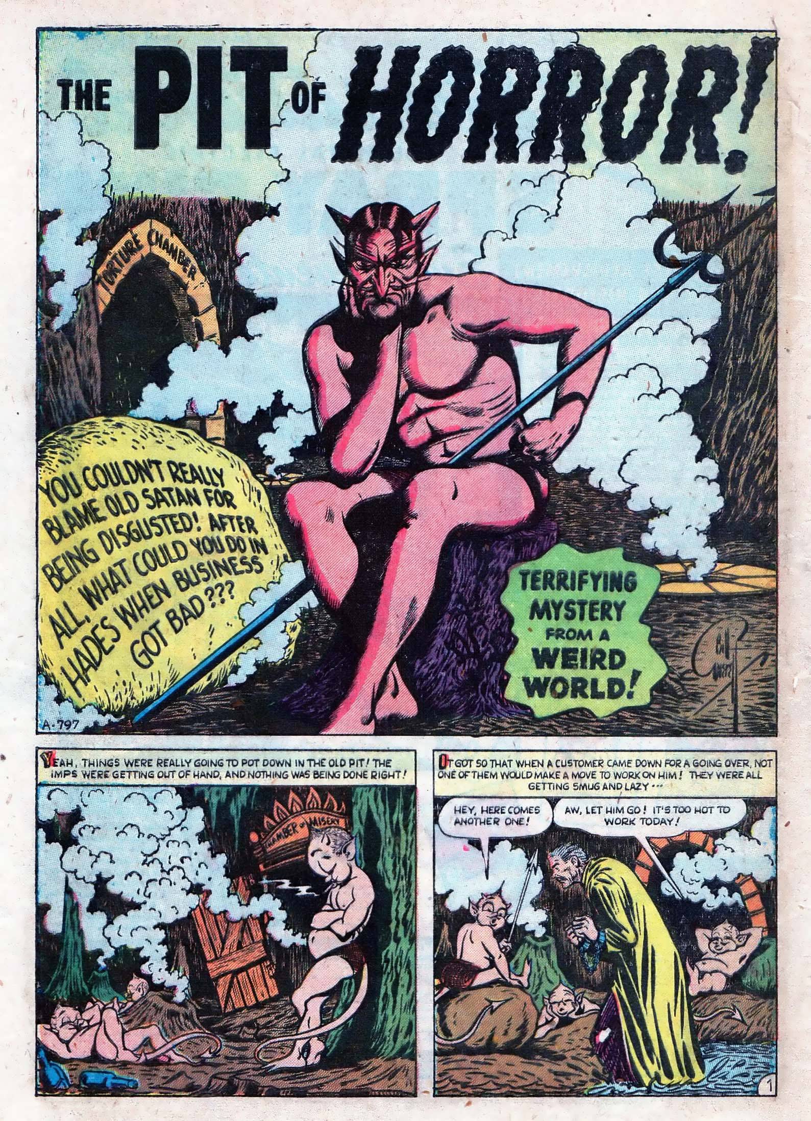 Read online Adventures into Weird Worlds comic -  Issue #10 - 27