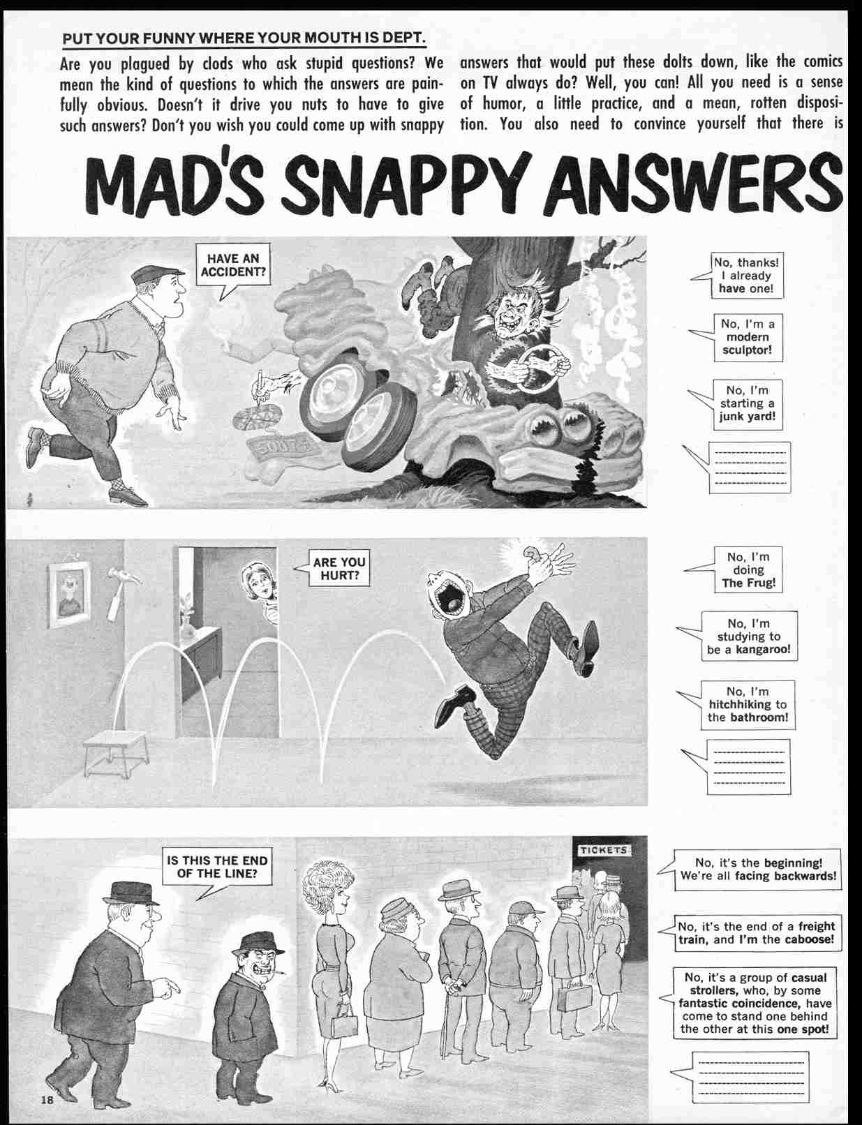 Read online MAD comic -  Issue #98 - 20