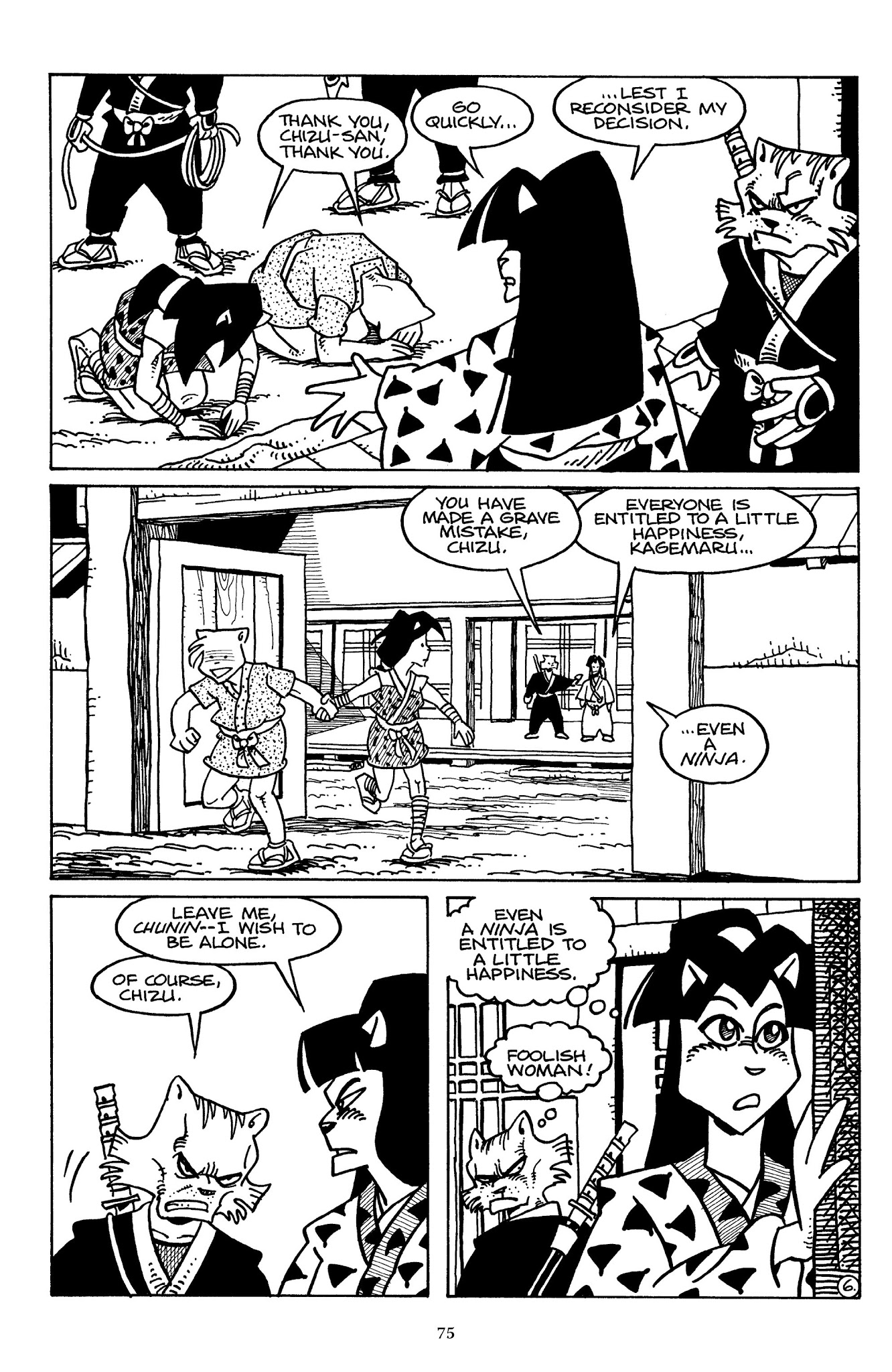 Read online The Usagi Yojimbo Saga comic -  Issue # TPB 3 - 74
