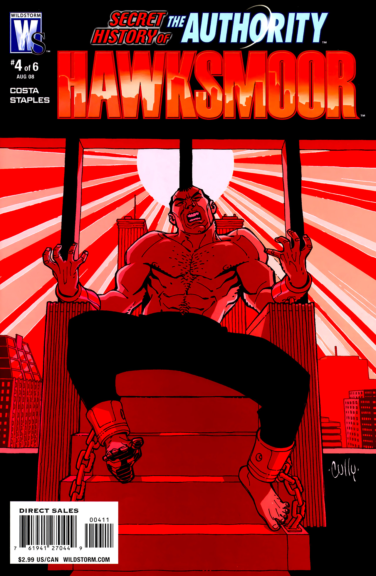 Read online Secret History Of The Authority: Hawksmoor comic -  Issue #4 - 1