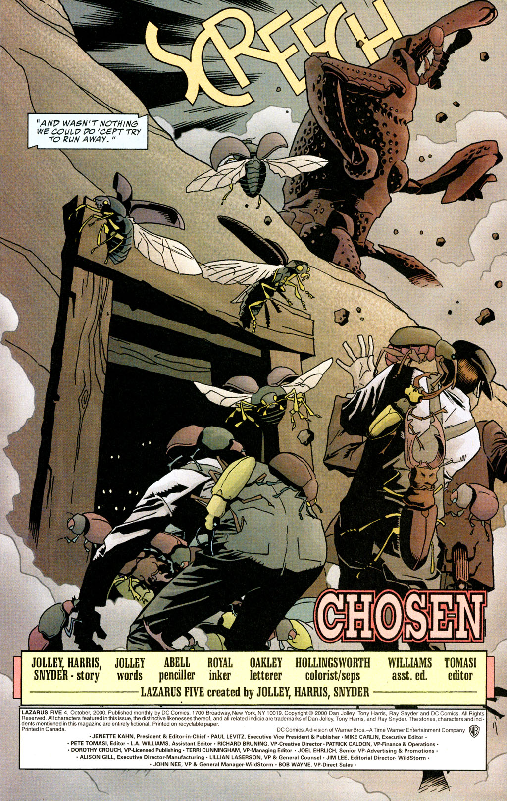 Read online Lazarus Five comic -  Issue #4 - 4