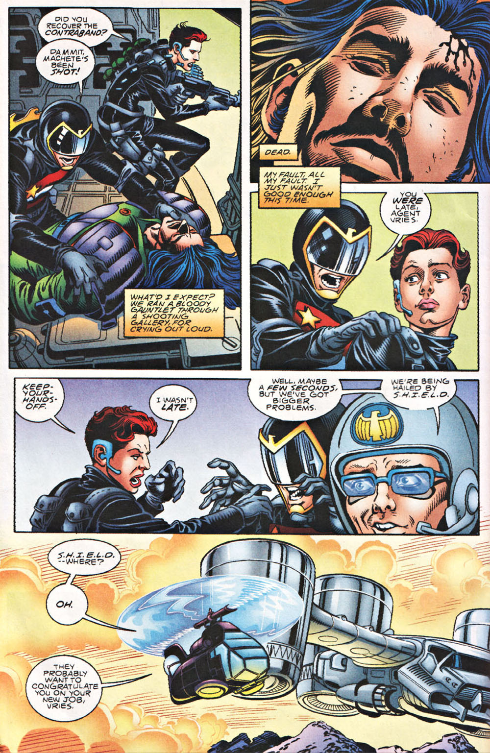Read online USAgent comic -  Issue #1 - 10