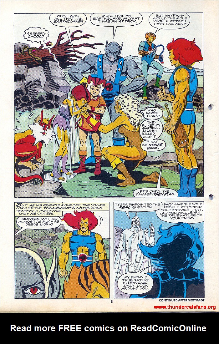 Read online ThunderCats (1987) comic -  Issue #19 - 8