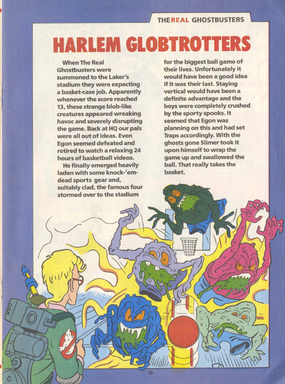 Read online The Real Ghostbusters comic -  Issue #140 - 5