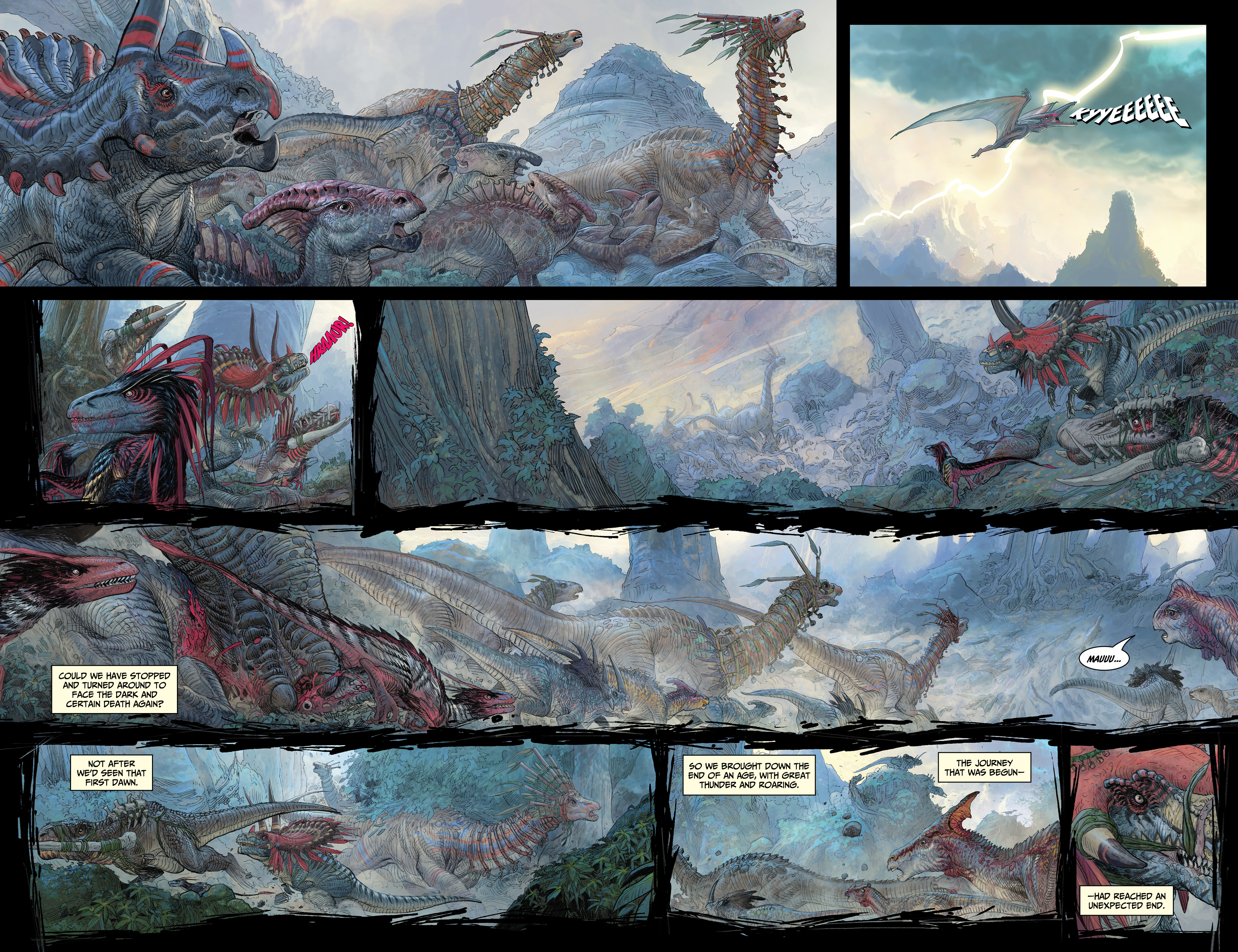Read online Dinosaurs Vs. Aliens comic -  Issue # Full - 20