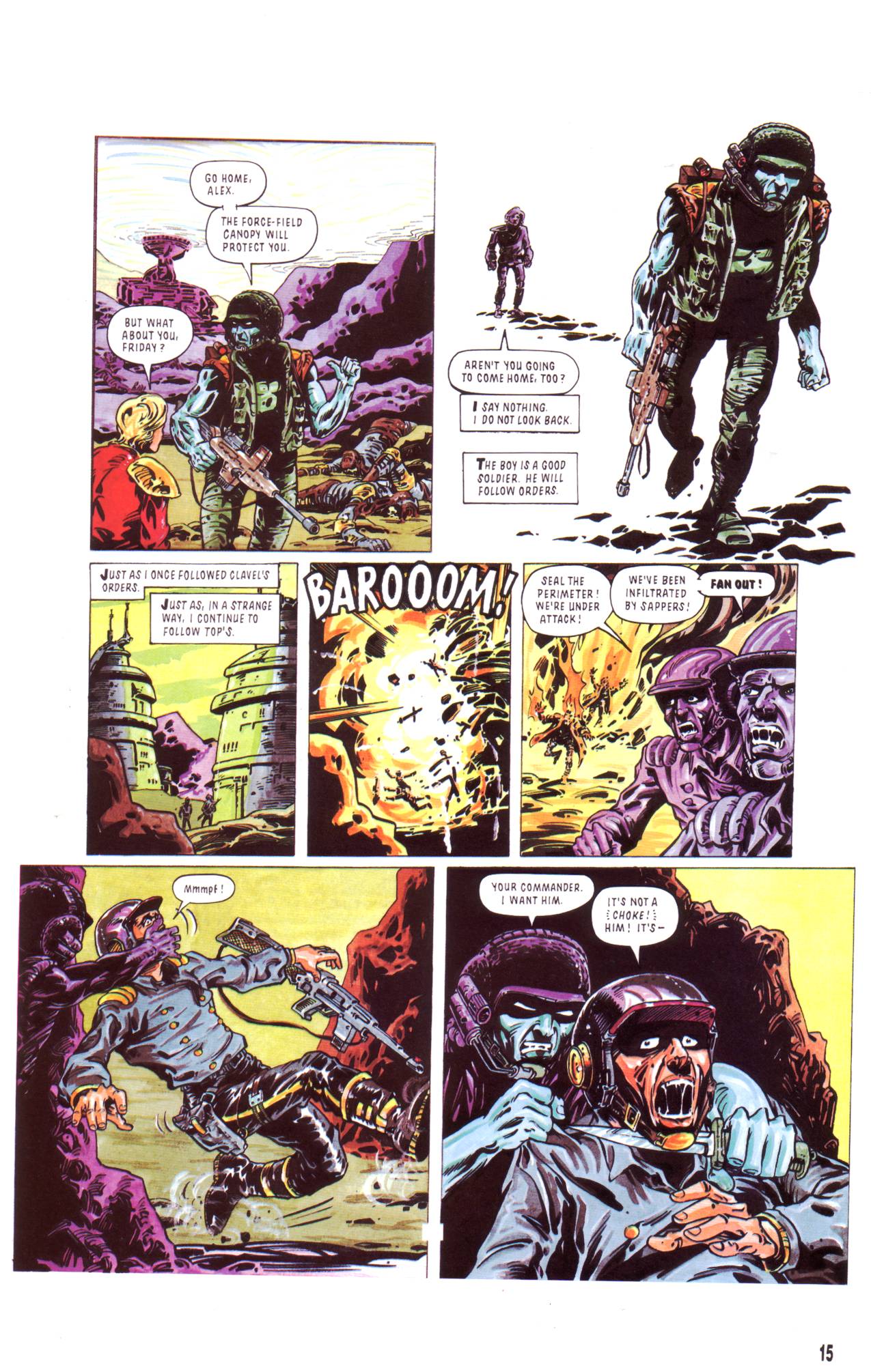 Read online Rogue Trooper:  The Final Warrior comic -  Issue #6 - 16