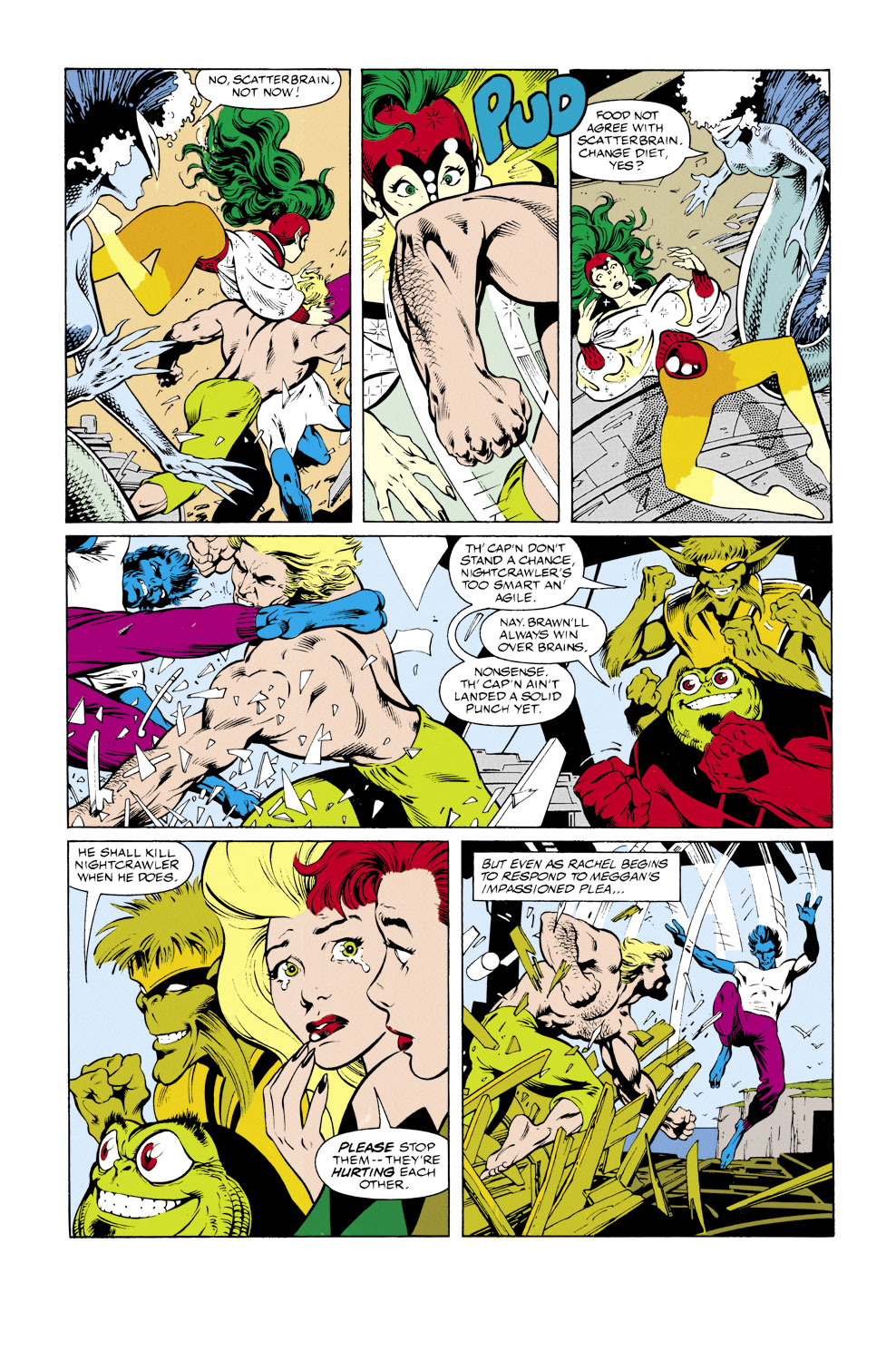 Read online Excalibur (1988) comic -  Issue #43 - 16