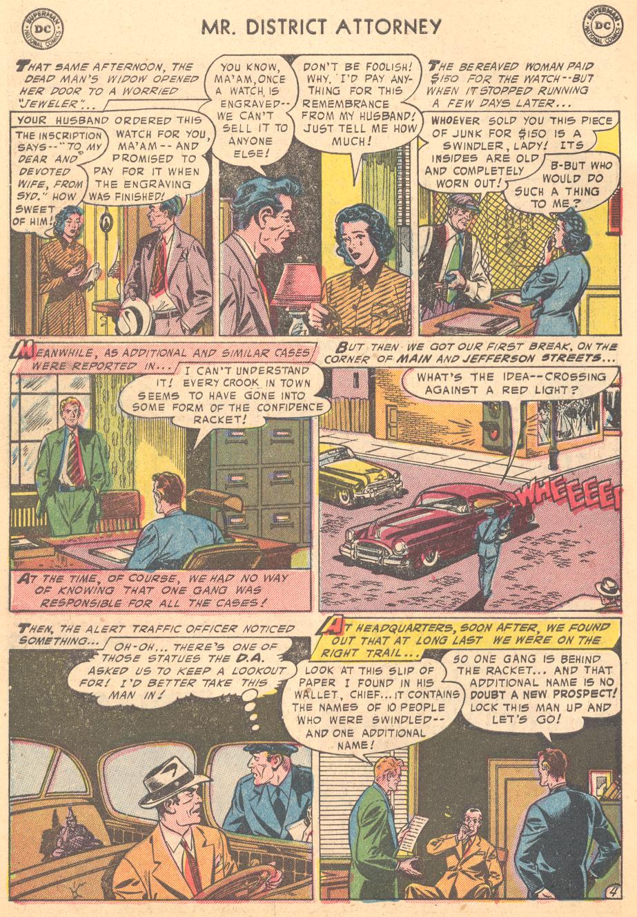 Read online Mr. District Attorney comic -  Issue #45 - 6