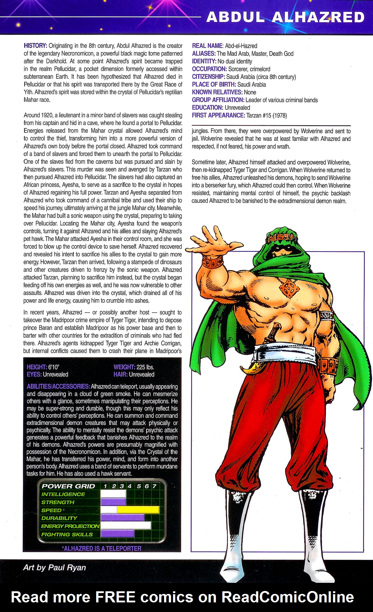 Read online Official Handbook of the Marvel Universe: Mystic Arcana - The Book of Marvel Magic comic -  Issue # Full - 3