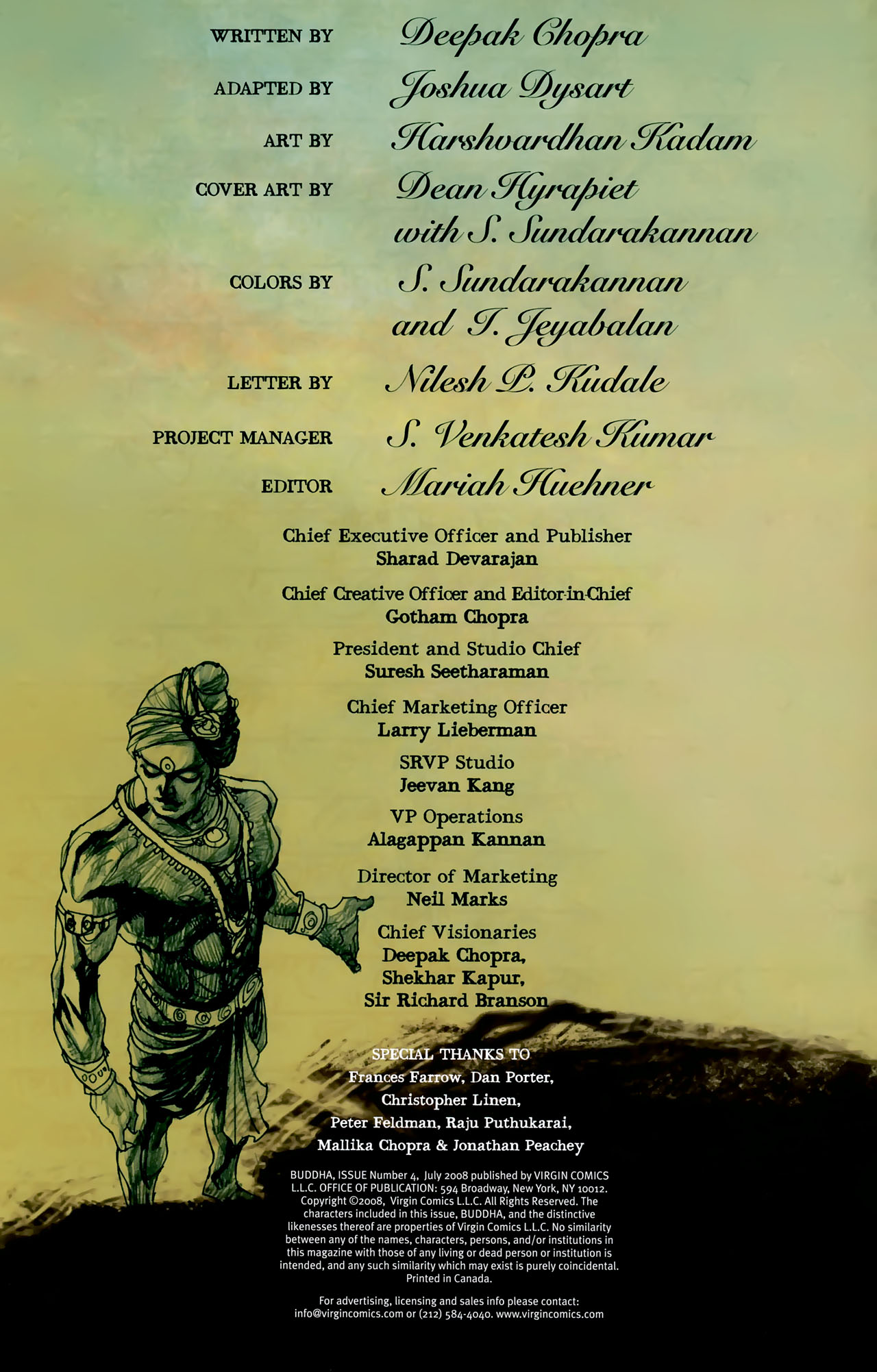 Read online Deepak Chopra's Buddha: A Story of Enlightenment comic -  Issue #4 - 2