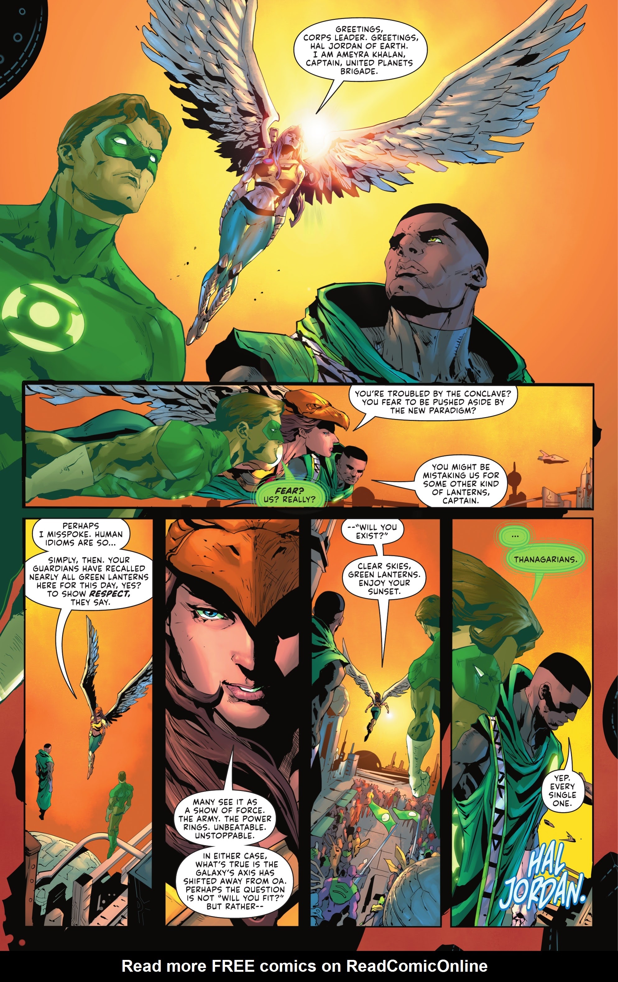 Read online Green Lantern (2021) comic -  Issue #1 - 7