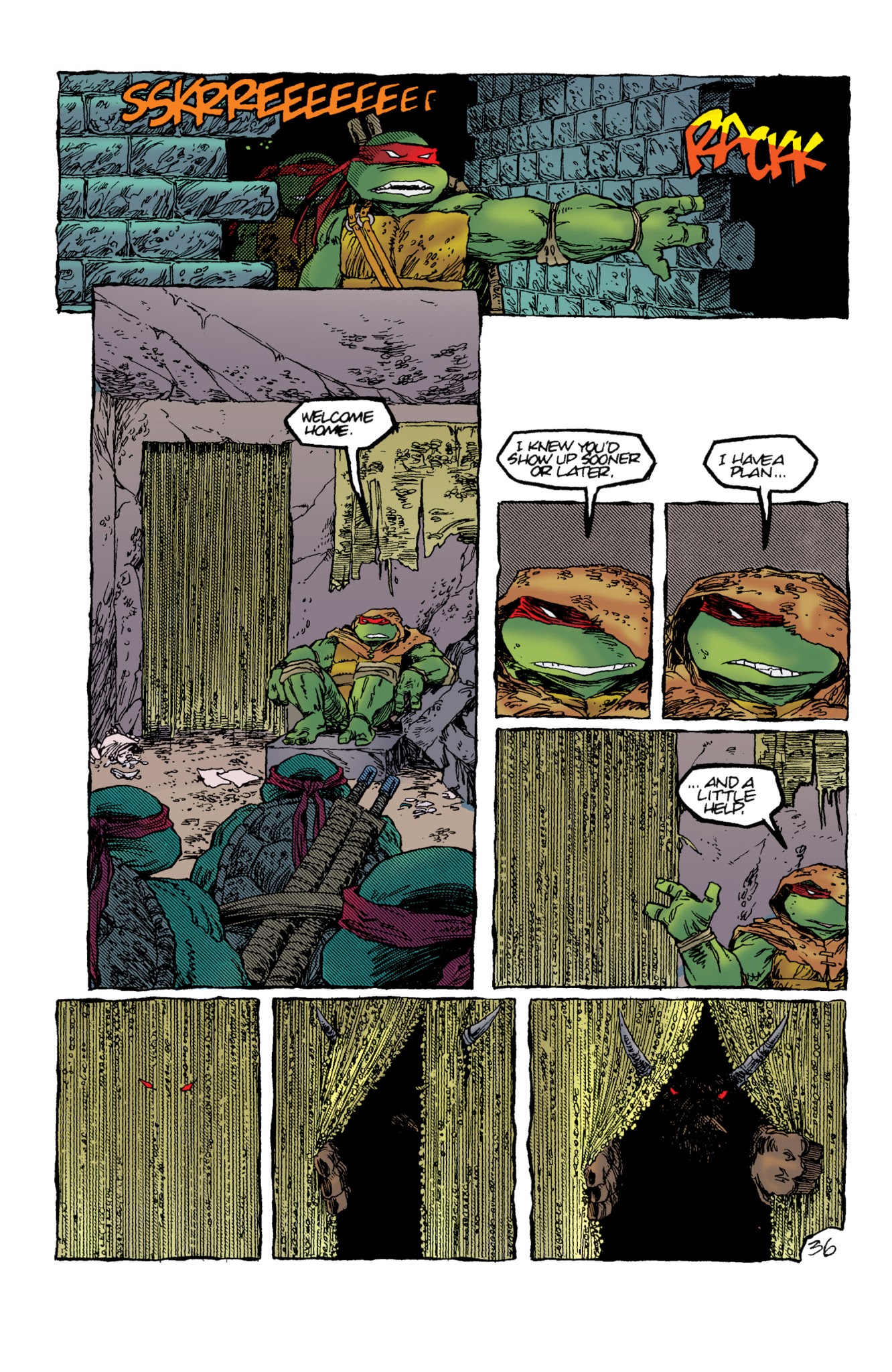 Read online Teenage Mutant Ninja Turtles Color Classics (2013) comic -  Issue #5 - 38