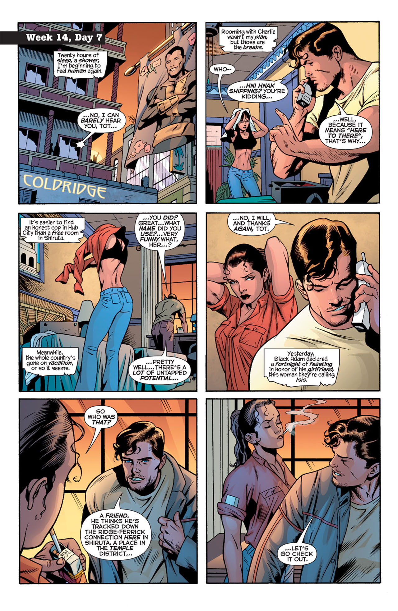 Read online 52 comic -  Issue #14 - 14