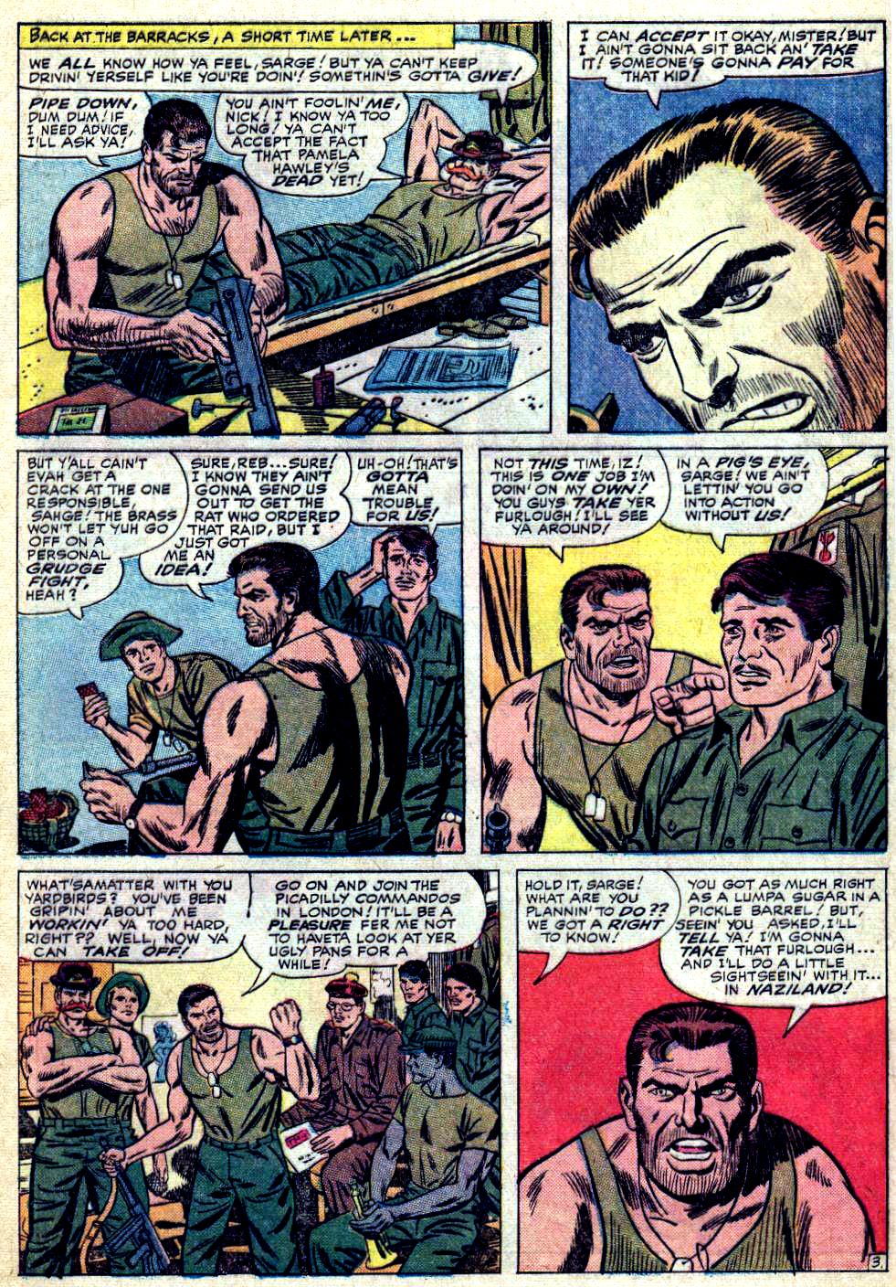 Read online Sgt. Fury comic -  Issue #19 - 5
