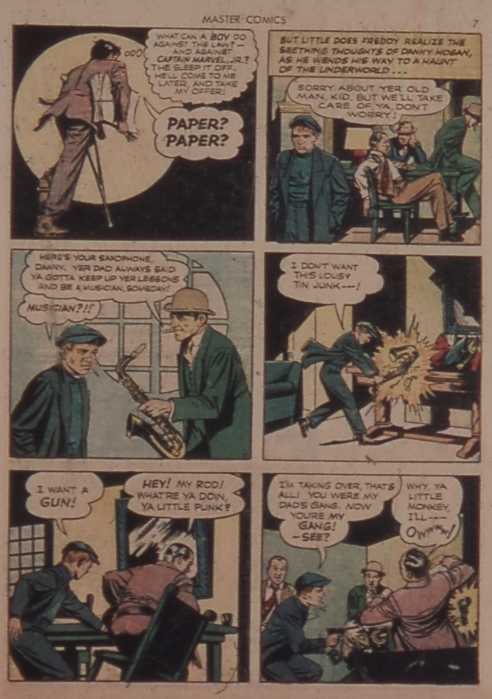 Read online Master Comics comic -  Issue #35 - 7
