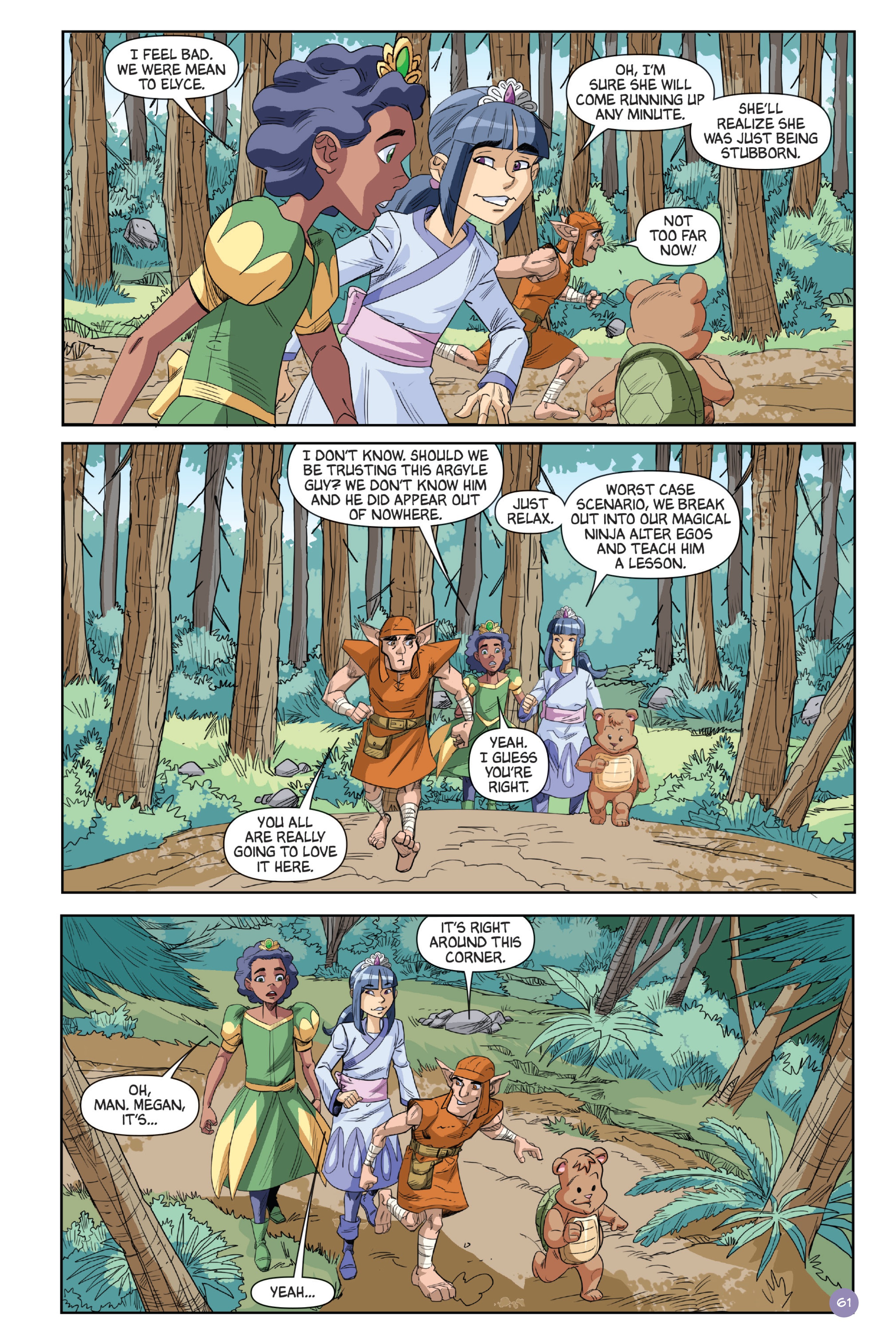 Read online Princess Ninjas comic -  Issue # TPB - 62