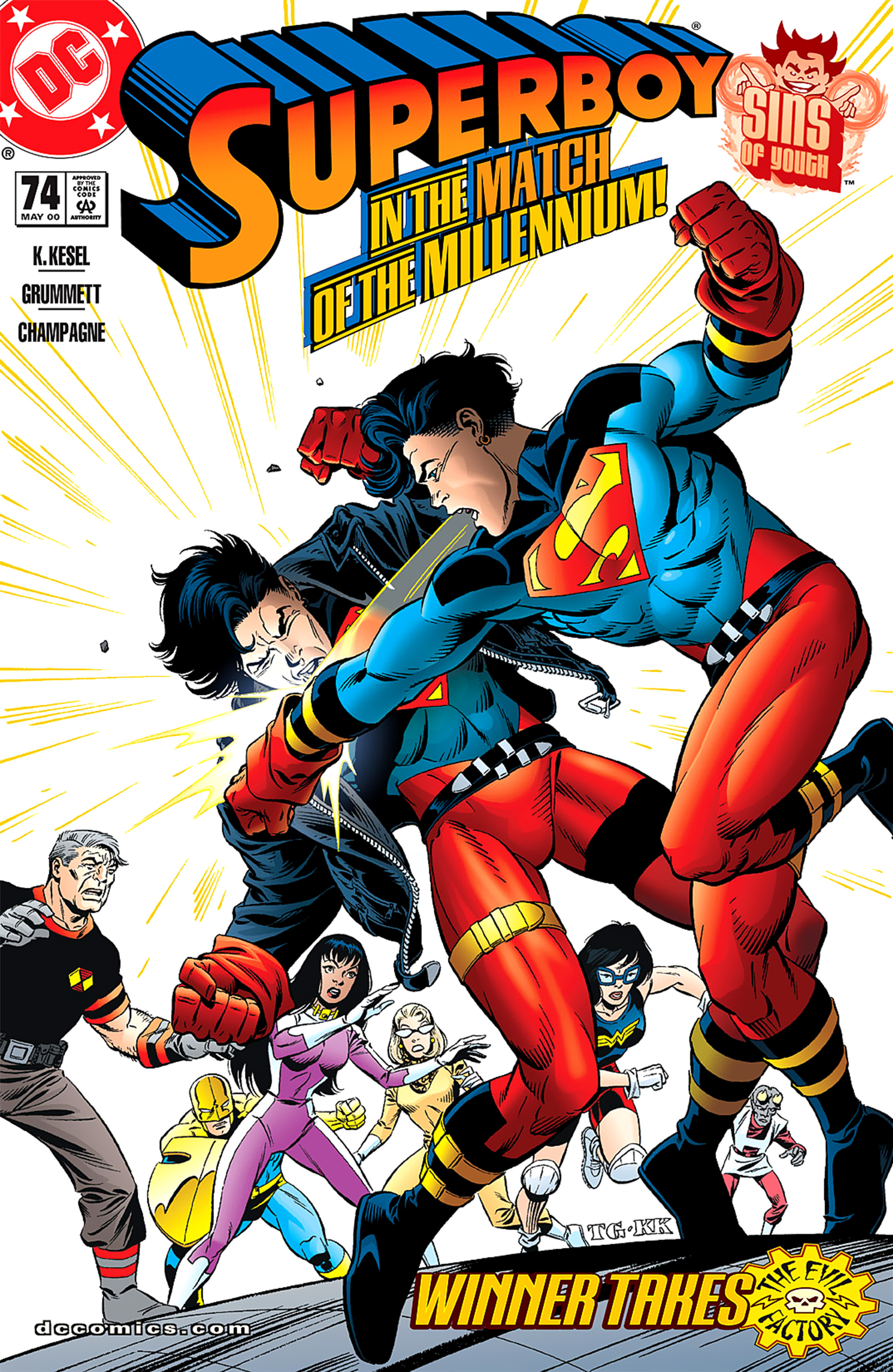 Read online Superboy (1994) comic -  Issue #74 - 1